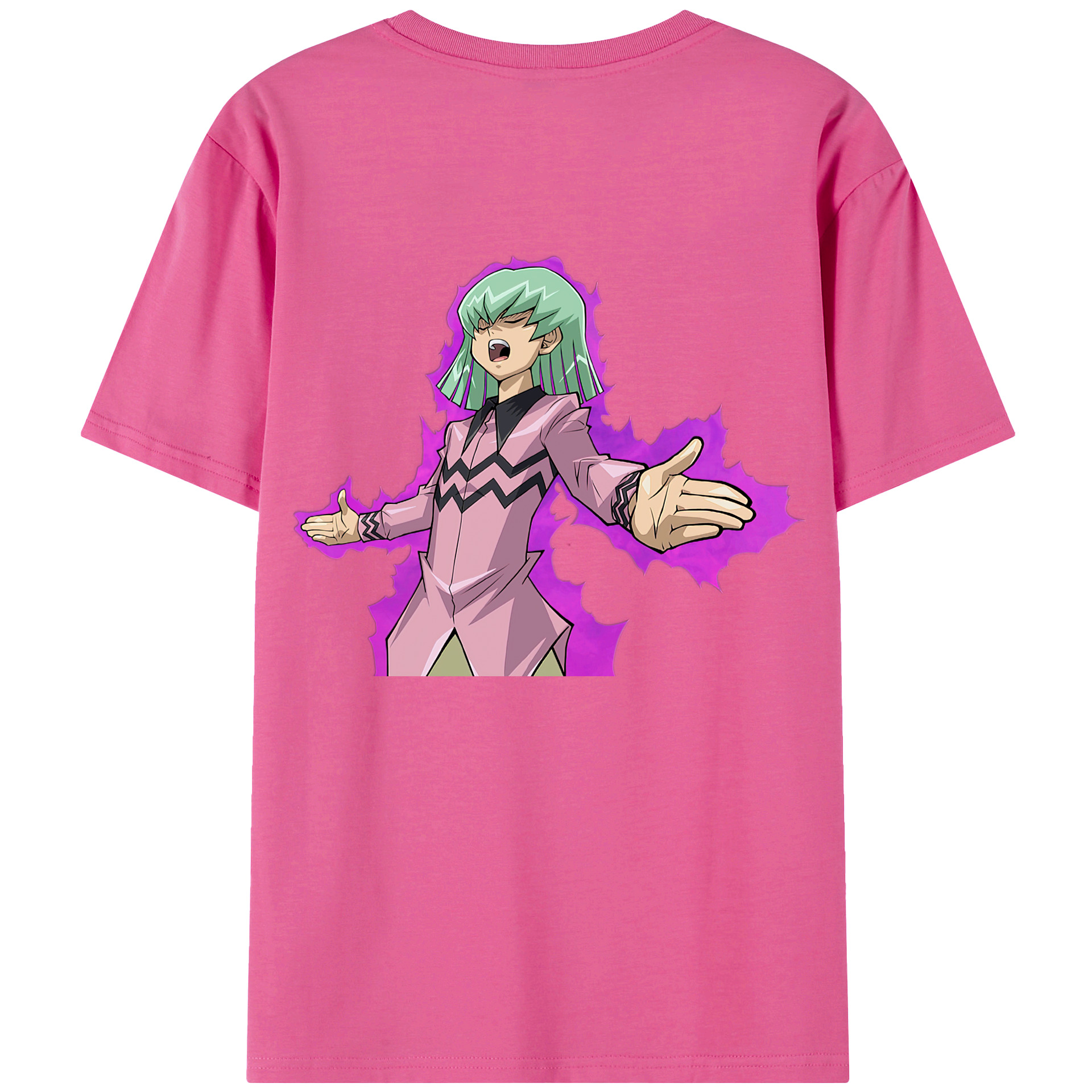 （画像用） 遊☆戯☆王 Yu-Gi-Oh! レディース半袖Tシャツ(バックプリント)