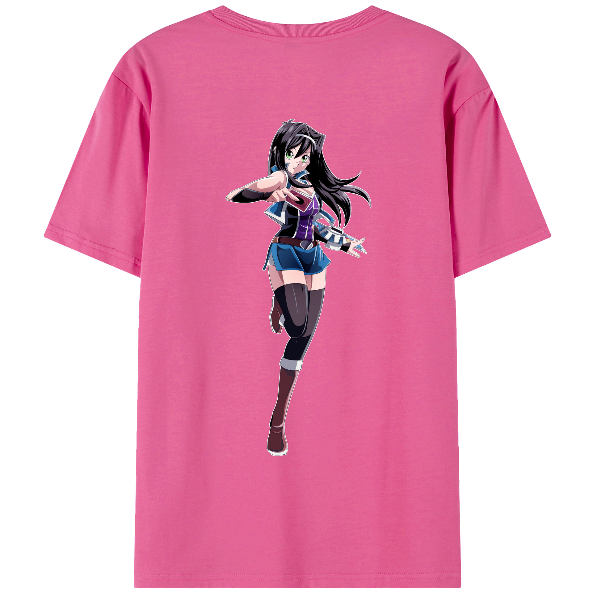 （画像用） 遊☆戯☆王 Yu-Gi-Oh! レディース半袖Tシャツ(バックプリント)