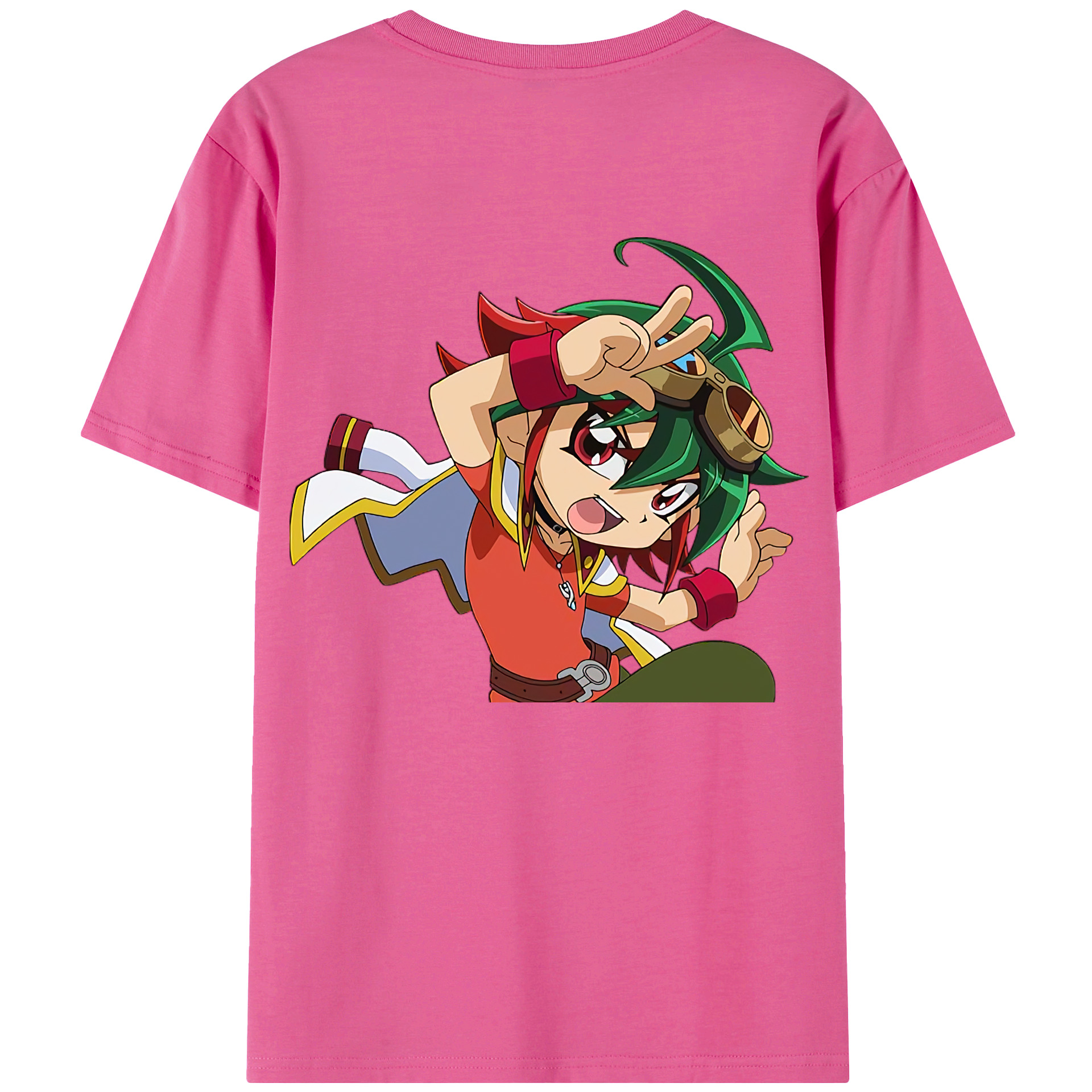 （画像用） 遊☆戯☆王 Yu-Gi-Oh! レディース半袖Tシャツ(バックプリント)