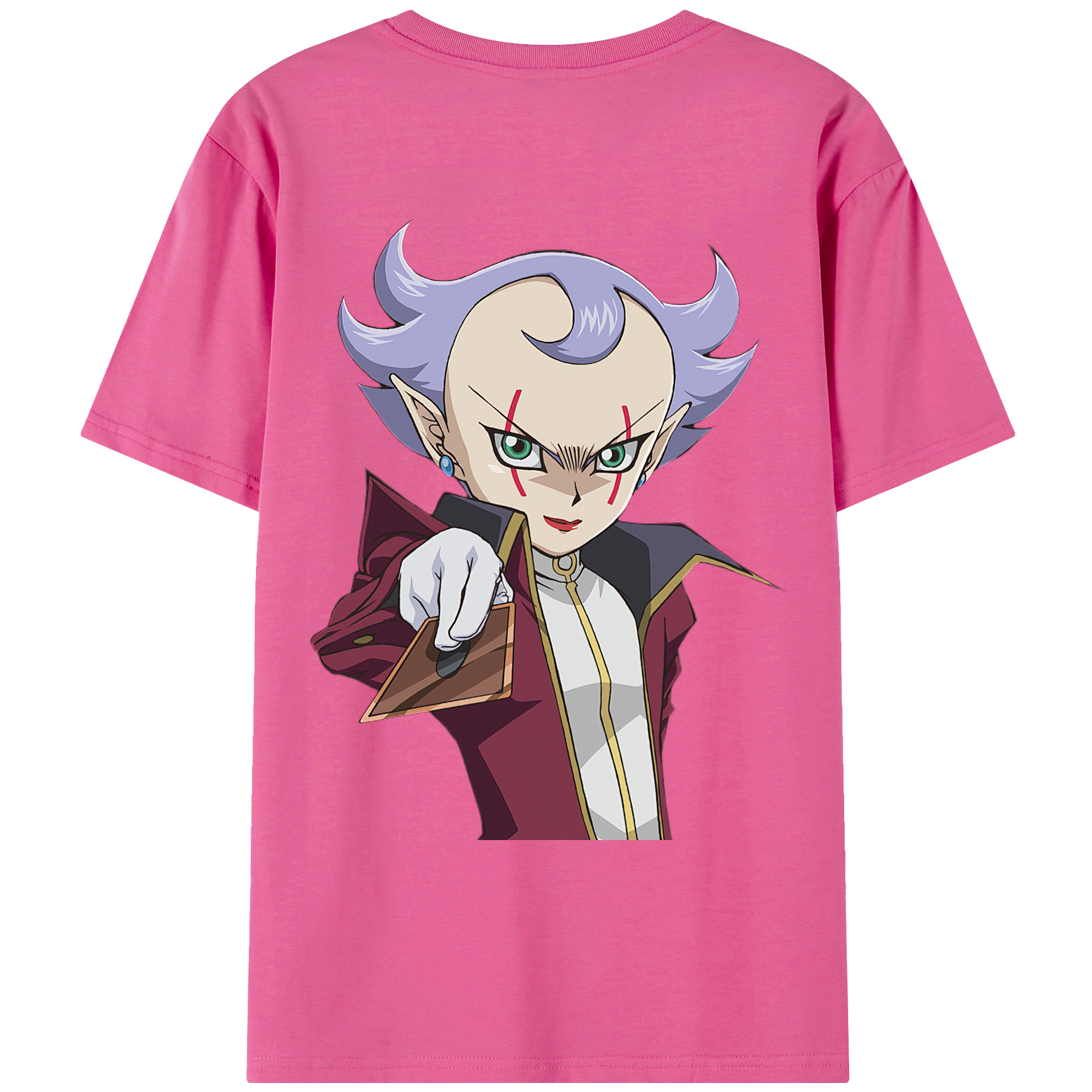 （画像用） 遊☆戯☆王 Yu-Gi-Oh! レディース半袖Tシャツ(バックプリント)