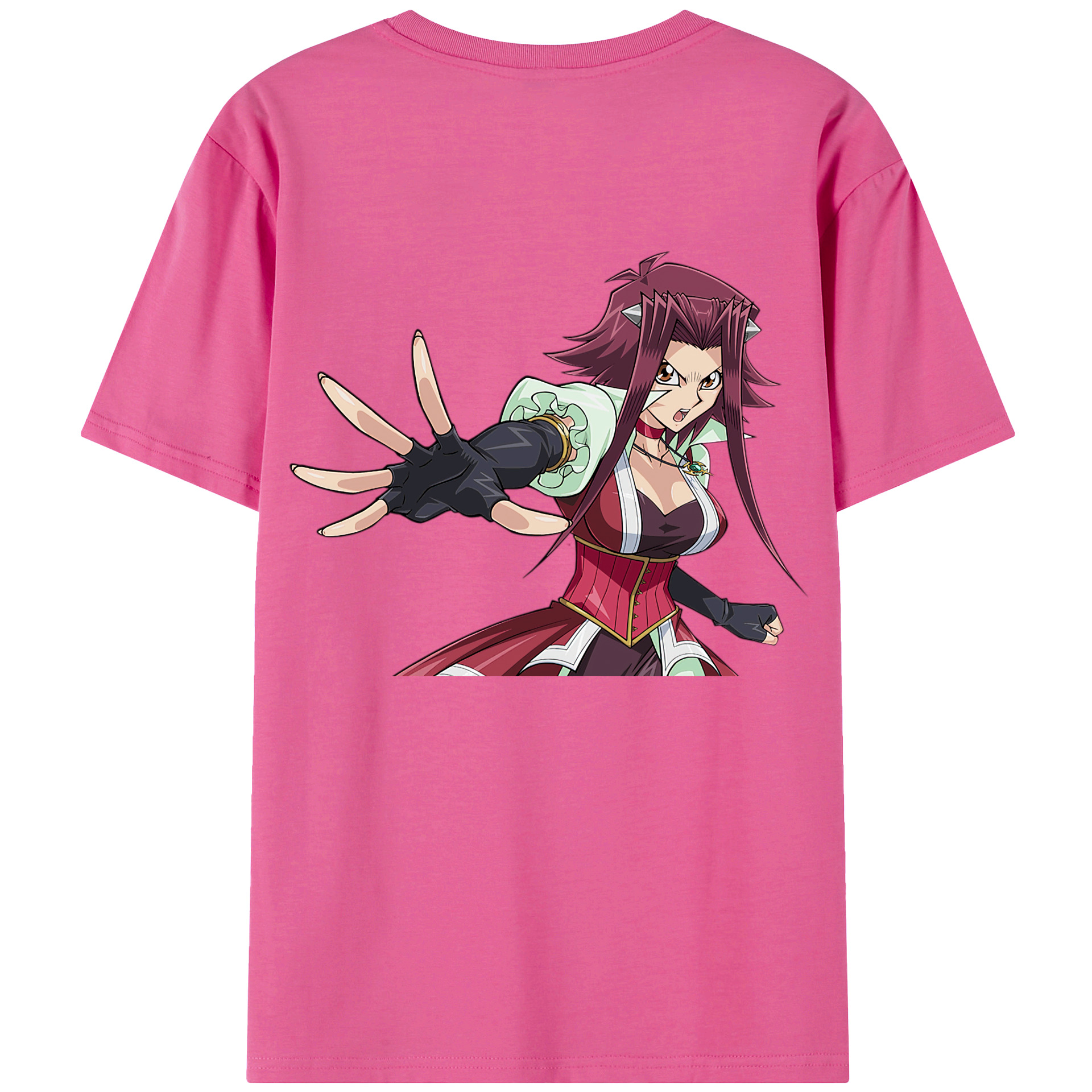 （画像用） 遊☆戯☆王 Yu-Gi-Oh! レディース半袖Tシャツ(バックプリント)
