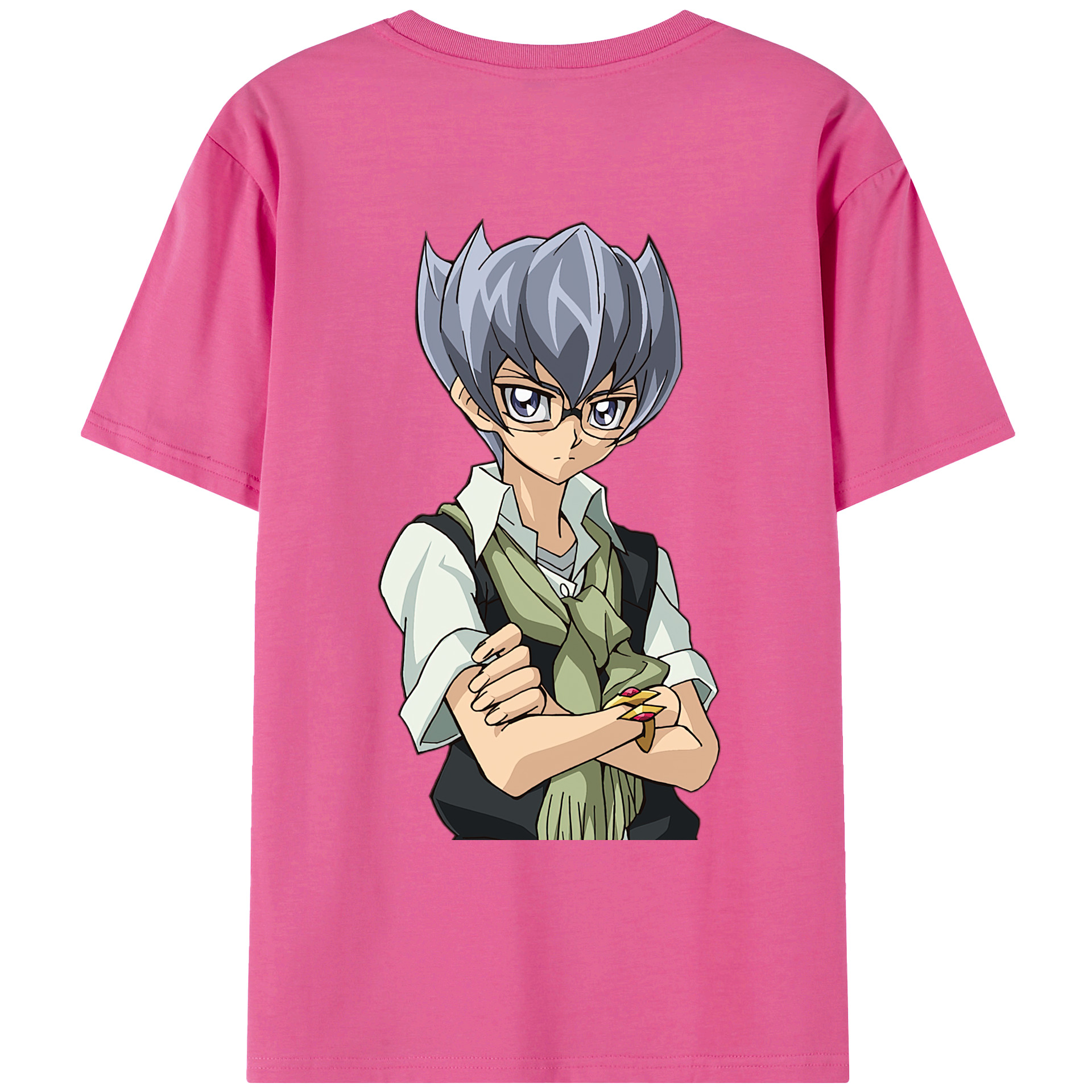 （画像用） 遊☆戯☆王 Yu-Gi-Oh! レディース半袖Tシャツ(バックプリント)