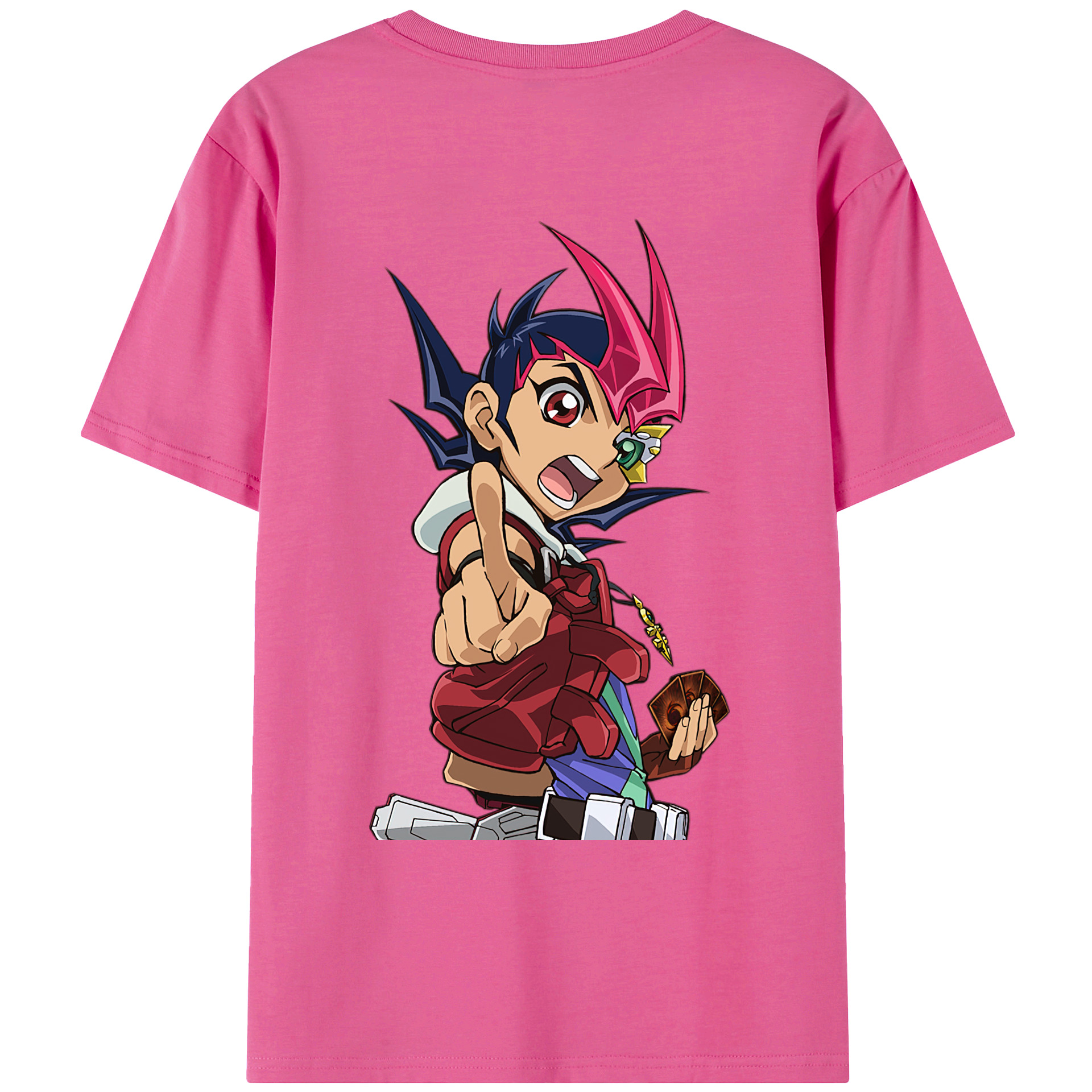（画像用） 遊☆戯☆王 Yu-Gi-Oh! レディース半袖Tシャツ(バックプリント)