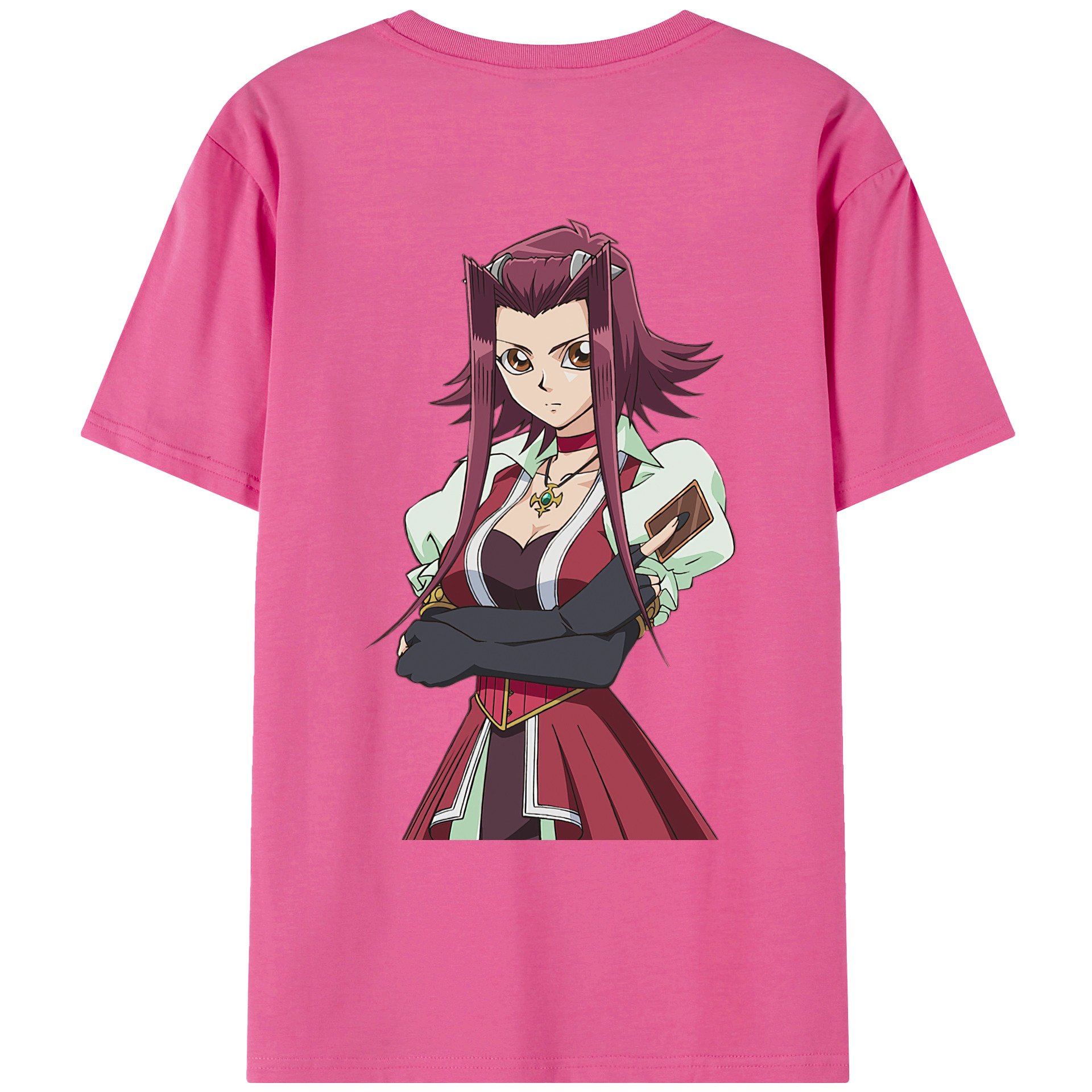 （画像用） 遊☆戯☆王 Yu-Gi-Oh! レディース半袖Tシャツ(バックプリント)