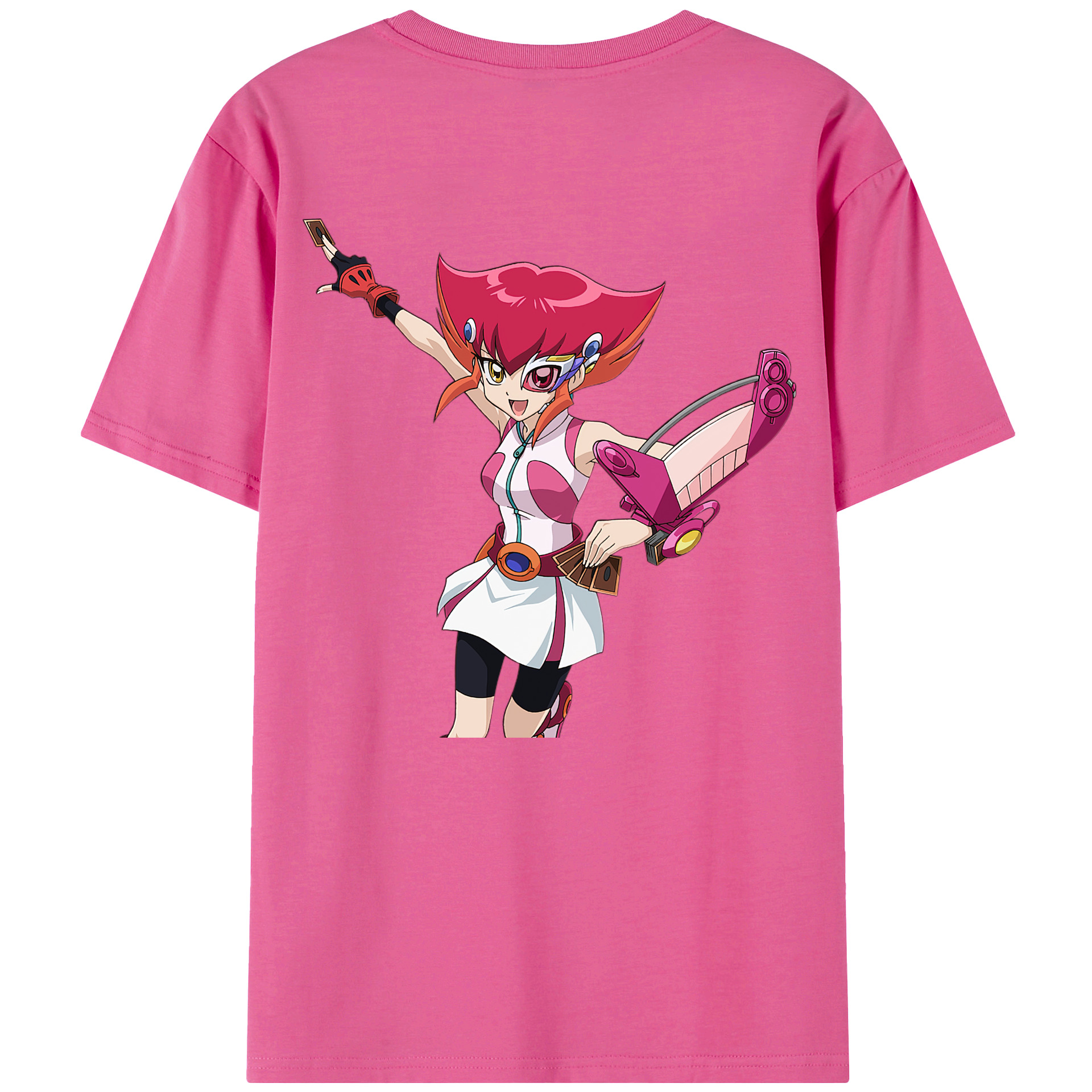 （画像用） 遊☆戯☆王 Yu-Gi-Oh! レディース半袖Tシャツ(バックプリント)