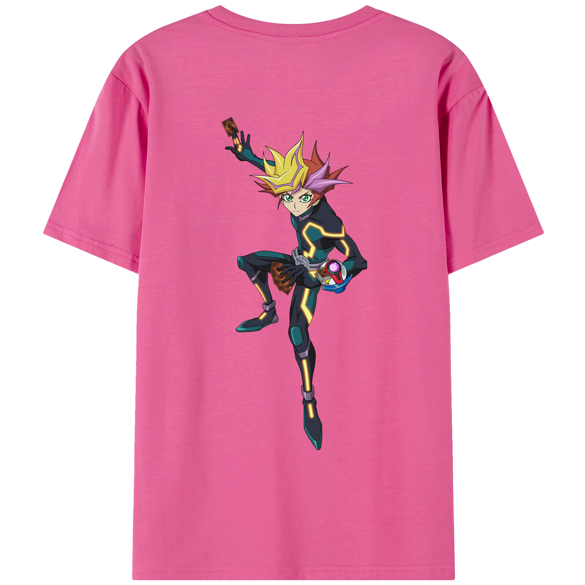 （画像用） 遊☆戯☆王 Yu-Gi-Oh! レディース半袖Tシャツ(バックプリント)