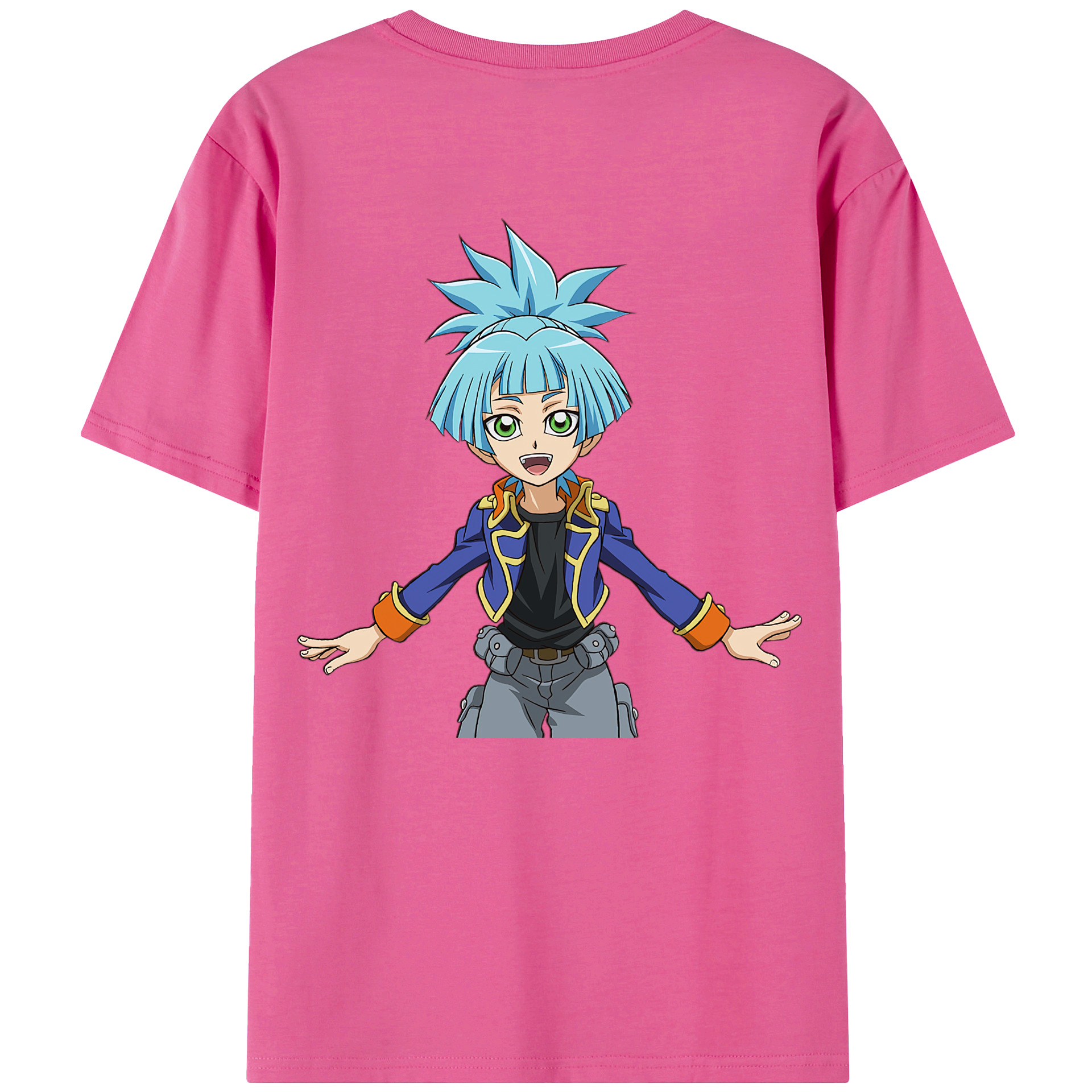 （画像用） 遊☆戯☆王 Yu-Gi-Oh! レディース半袖Tシャツ(バックプリント)