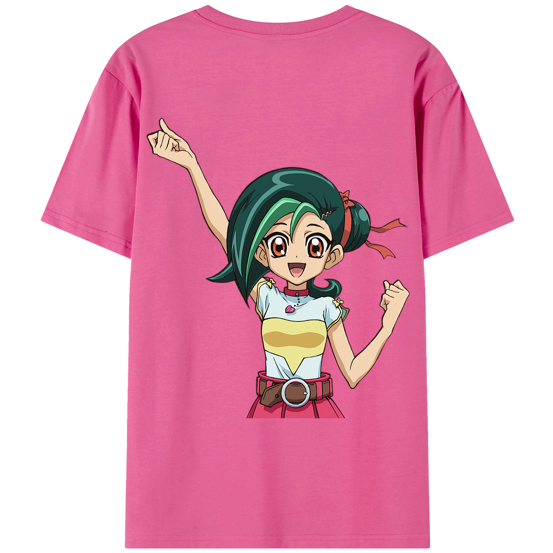 （画像用） 遊☆戯☆王 Yu-Gi-Oh! レディース半袖Tシャツ(バックプリント)