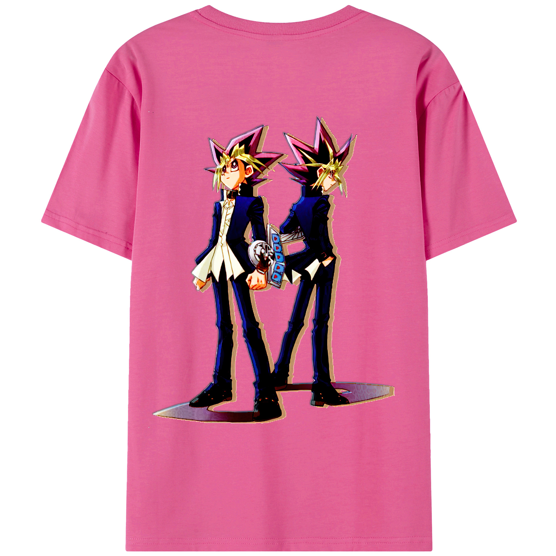 （画像用） 遊☆戯☆王 Yu-Gi-Oh! レディース半袖Tシャツ(バックプリント)