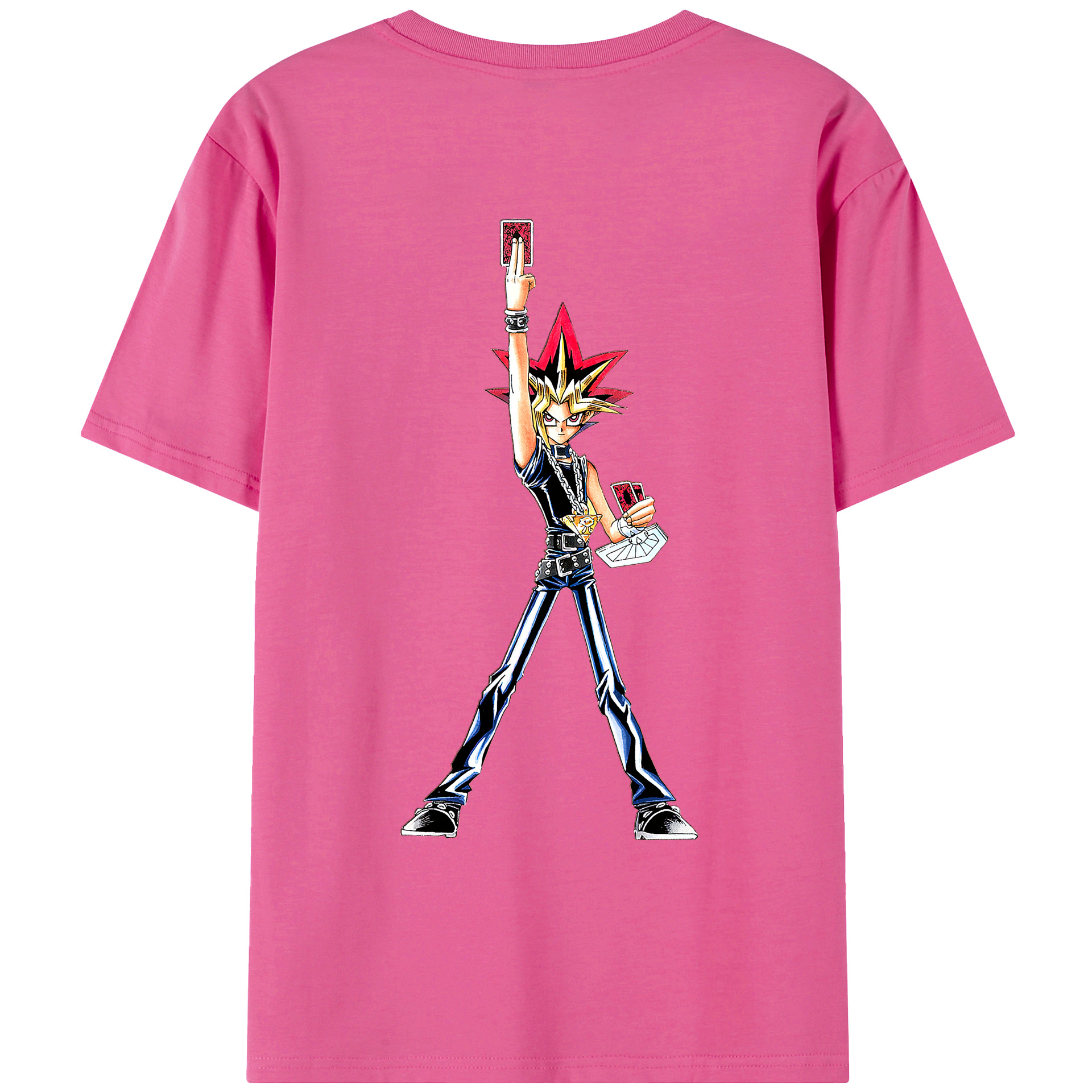 （画像用） 遊☆戯☆王 Yu-Gi-Oh! レディース半袖Tシャツ(バックプリント)