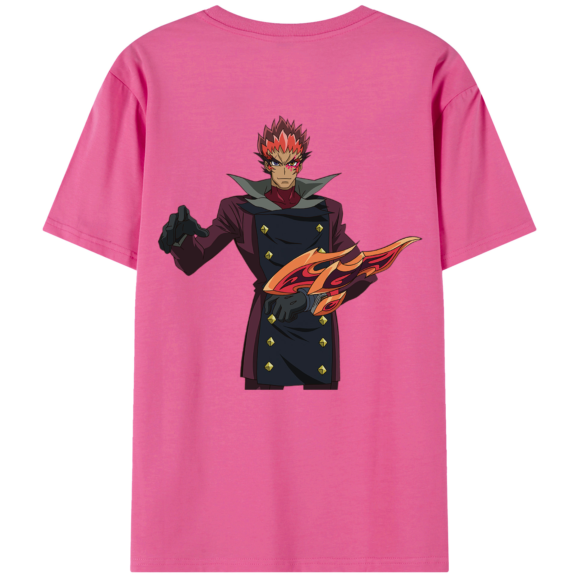（画像用） 遊☆戯☆王 Yu-Gi-Oh! レディース半袖Tシャツ(バックプリント)