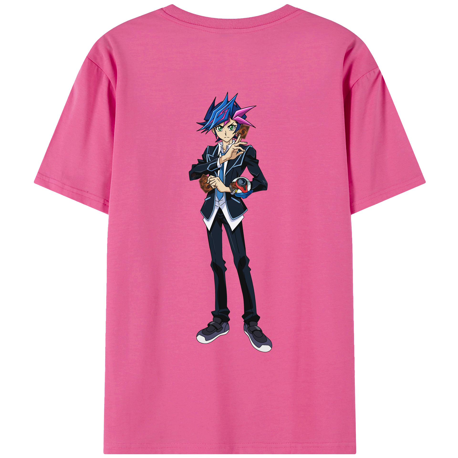 （画像用） 遊☆戯☆王 Yu-Gi-Oh! レディース半袖Tシャツ(バックプリント)