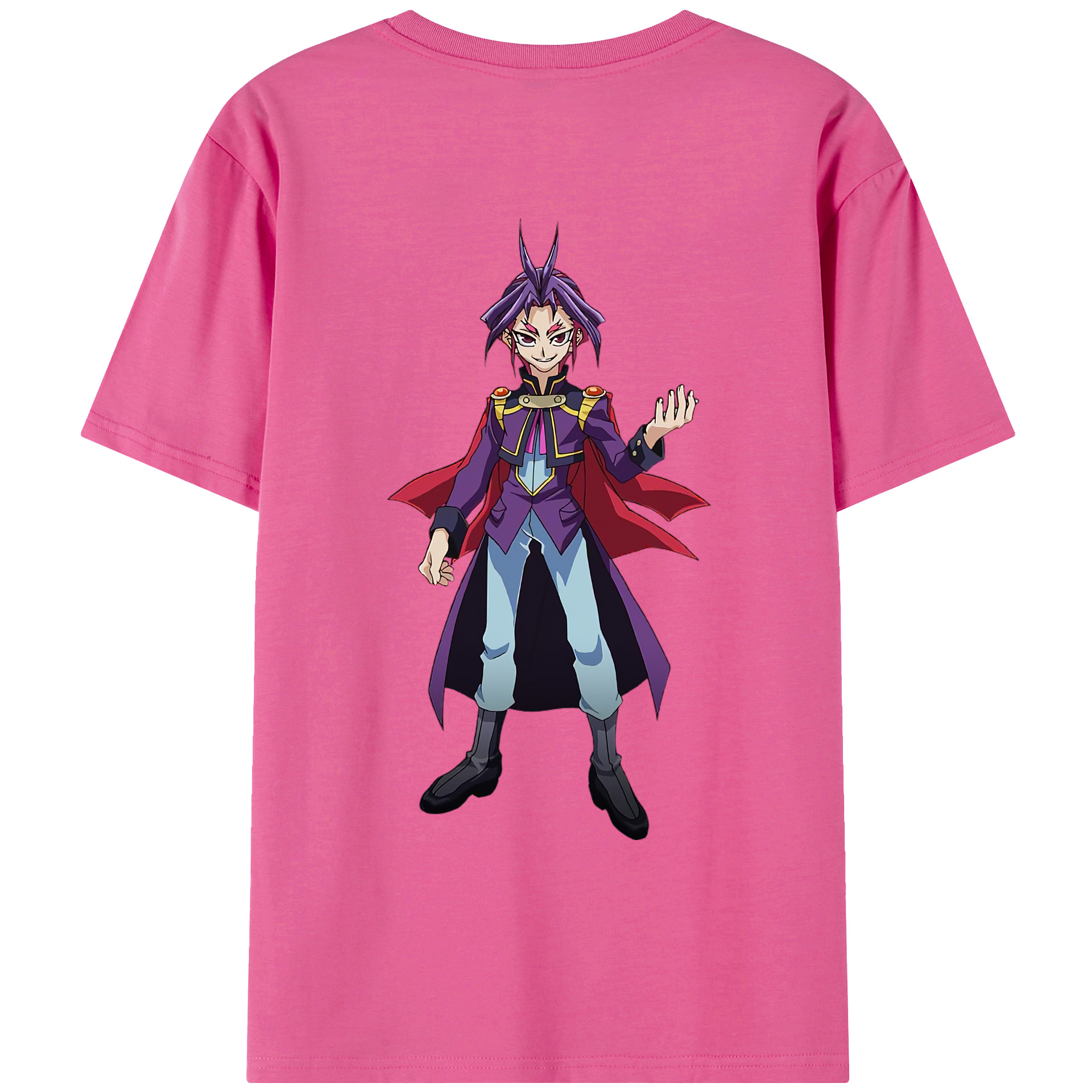 （画像用） 遊☆戯☆王 Yu-Gi-Oh! レディース半袖Tシャツ(バックプリント)