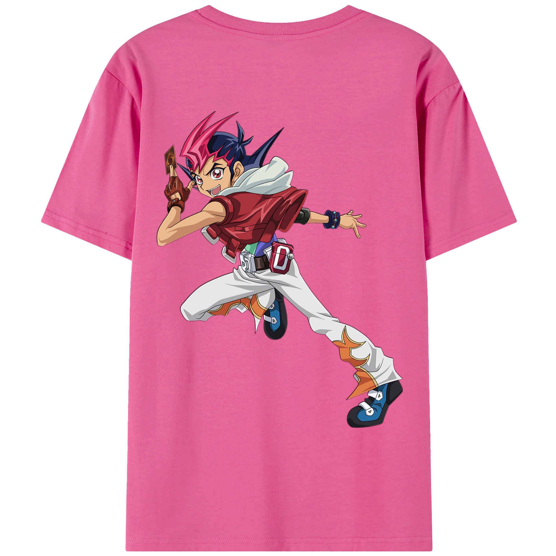 （画像用） 遊☆戯☆王 Yu-Gi-Oh! レディース半袖Tシャツ(バックプリント)