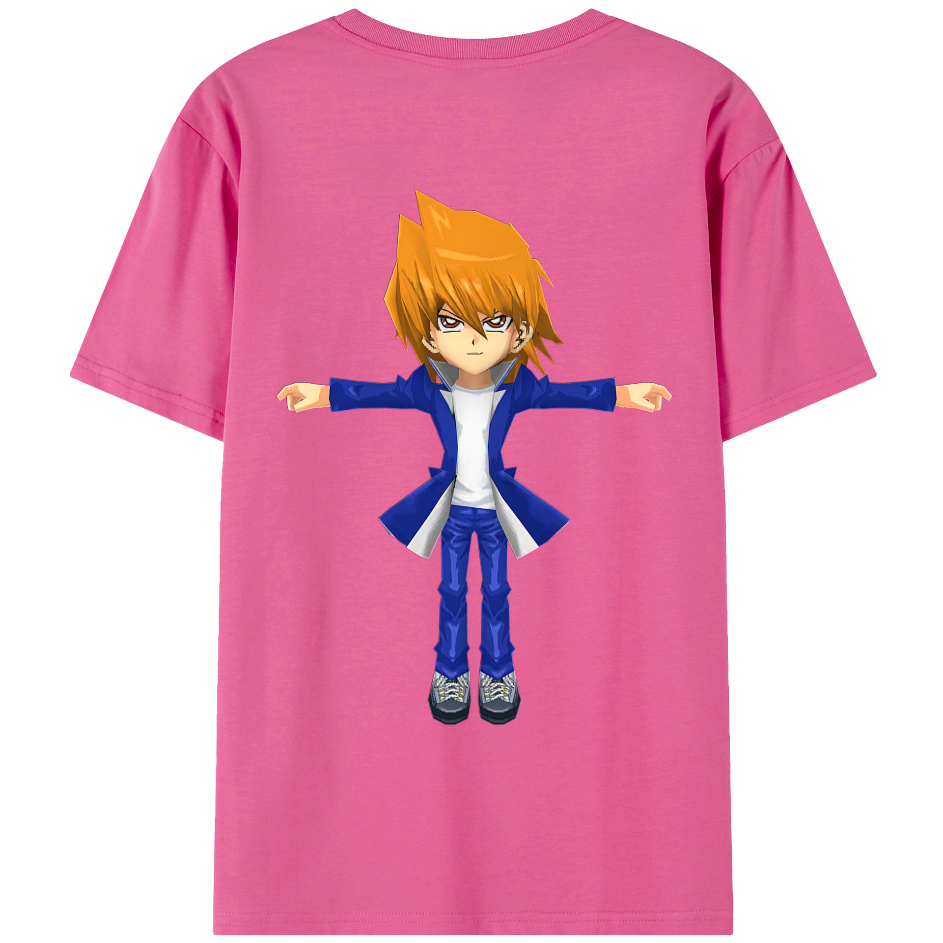 （画像用） 遊☆戯☆王 Yu-Gi-Oh! レディース半袖Tシャツ(バックプリント)