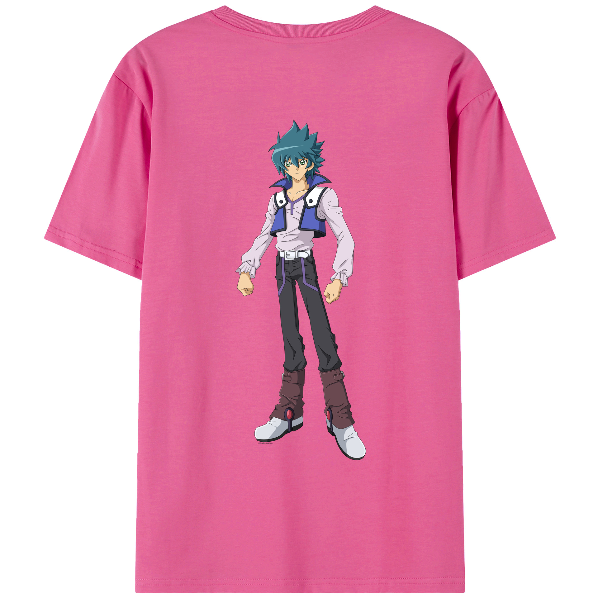 （画像用） 遊☆戯☆王 Yu-Gi-Oh! レディース半袖Tシャツ(バックプリント)