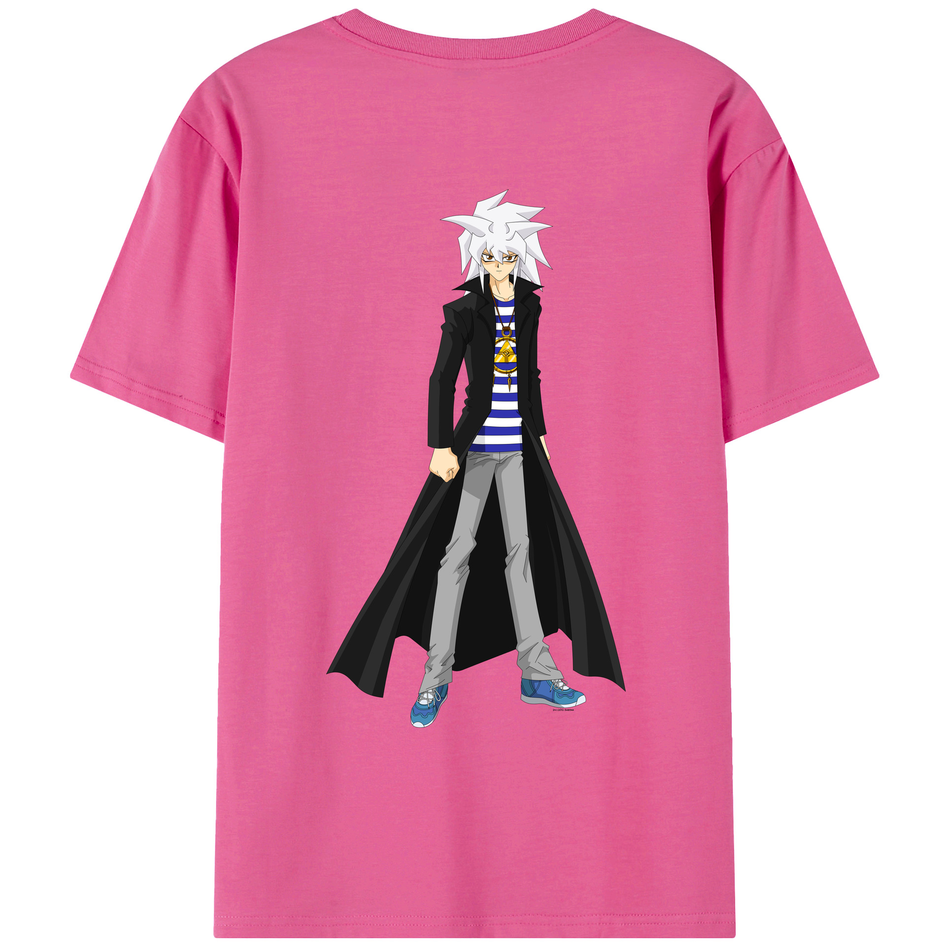 （画像用） 遊☆戯☆王 Yu-Gi-Oh! レディース半袖Tシャツ(バックプリント)