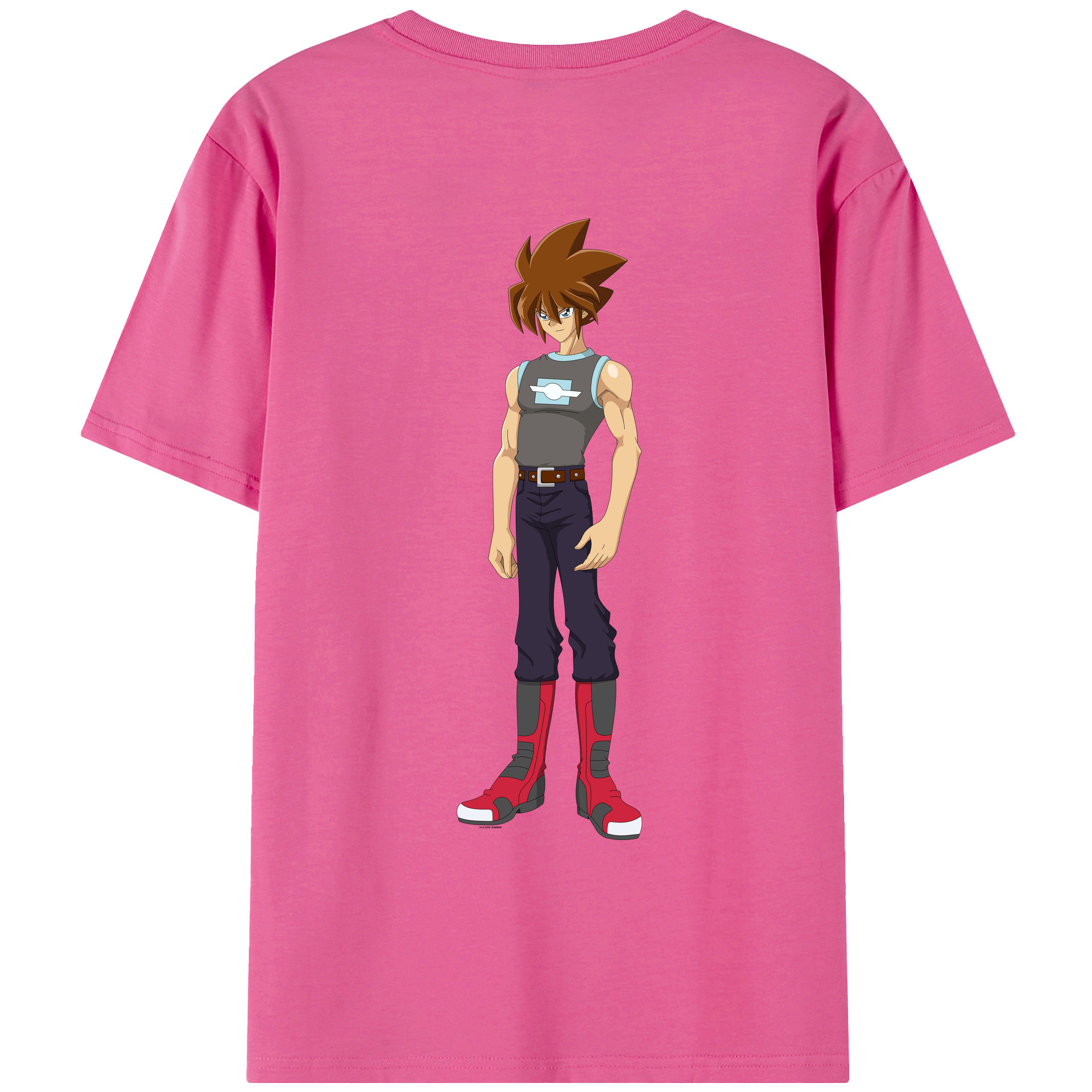 （画像用） 遊☆戯☆王 Yu-Gi-Oh! レディース半袖Tシャツ(バックプリント)