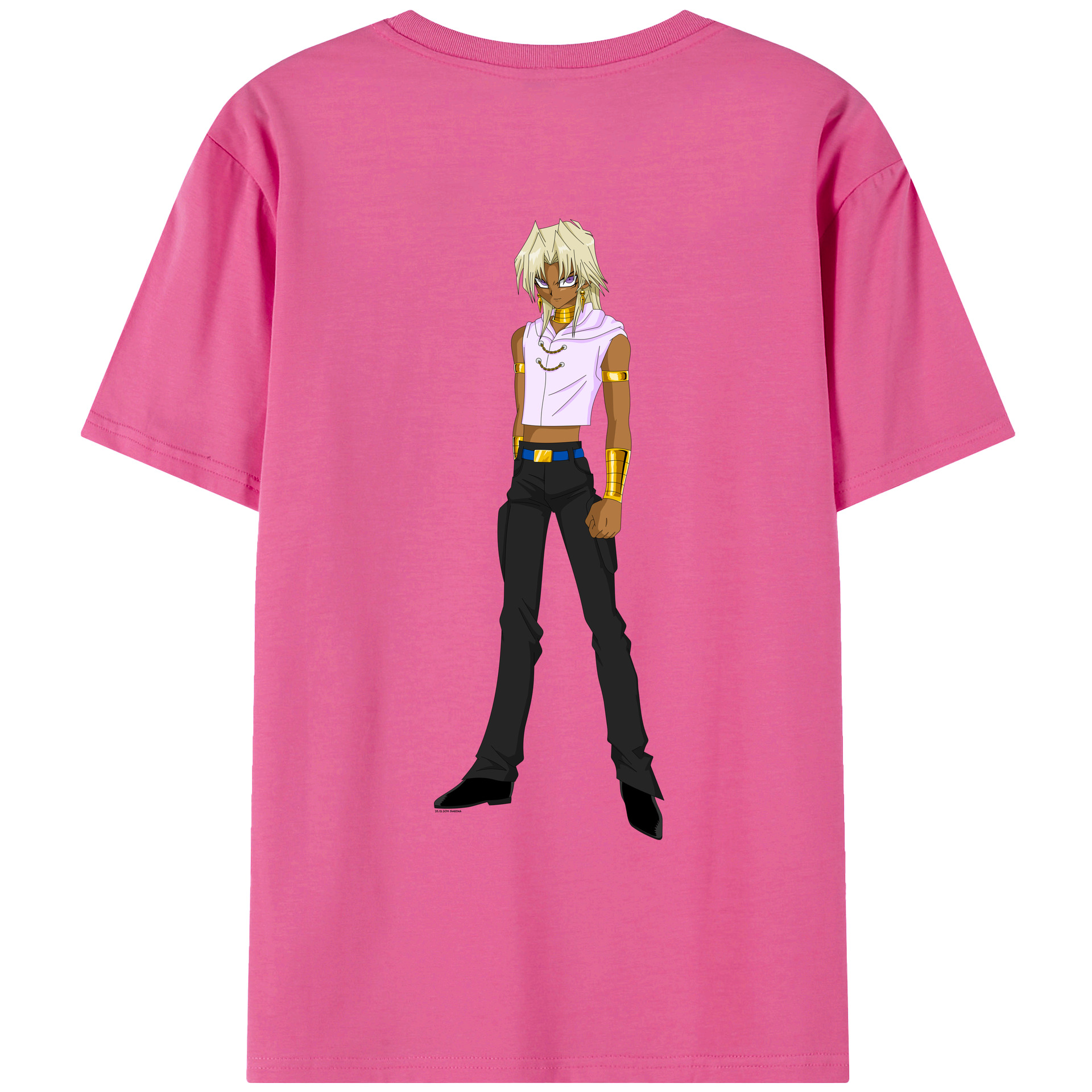 （画像用） 遊☆戯☆王 Yu-Gi-Oh! レディース半袖Tシャツ(バックプリント)