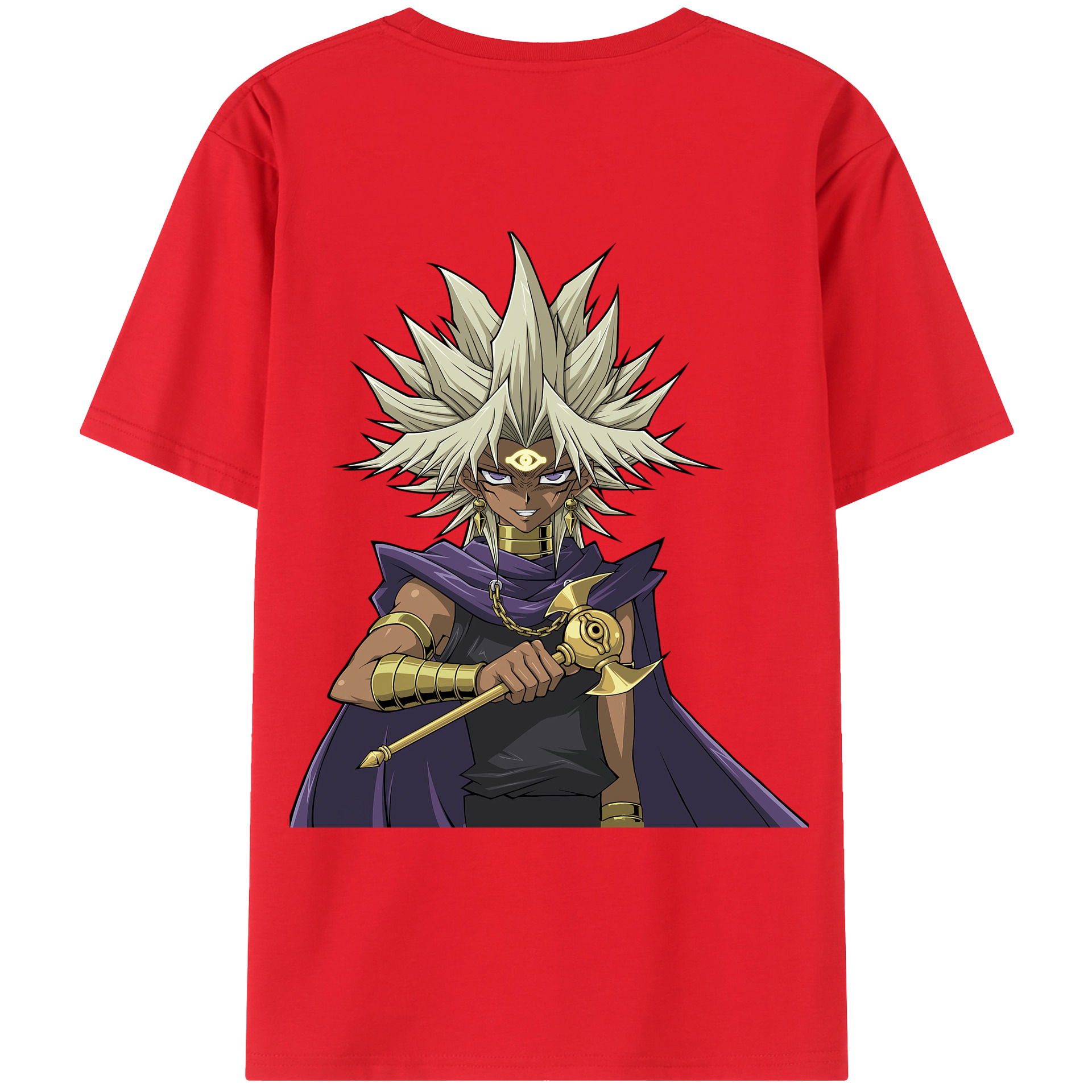 （画像用） 遊☆戯☆王 Yu-Gi-Oh! レディース半袖Tシャツ(バックプリント)