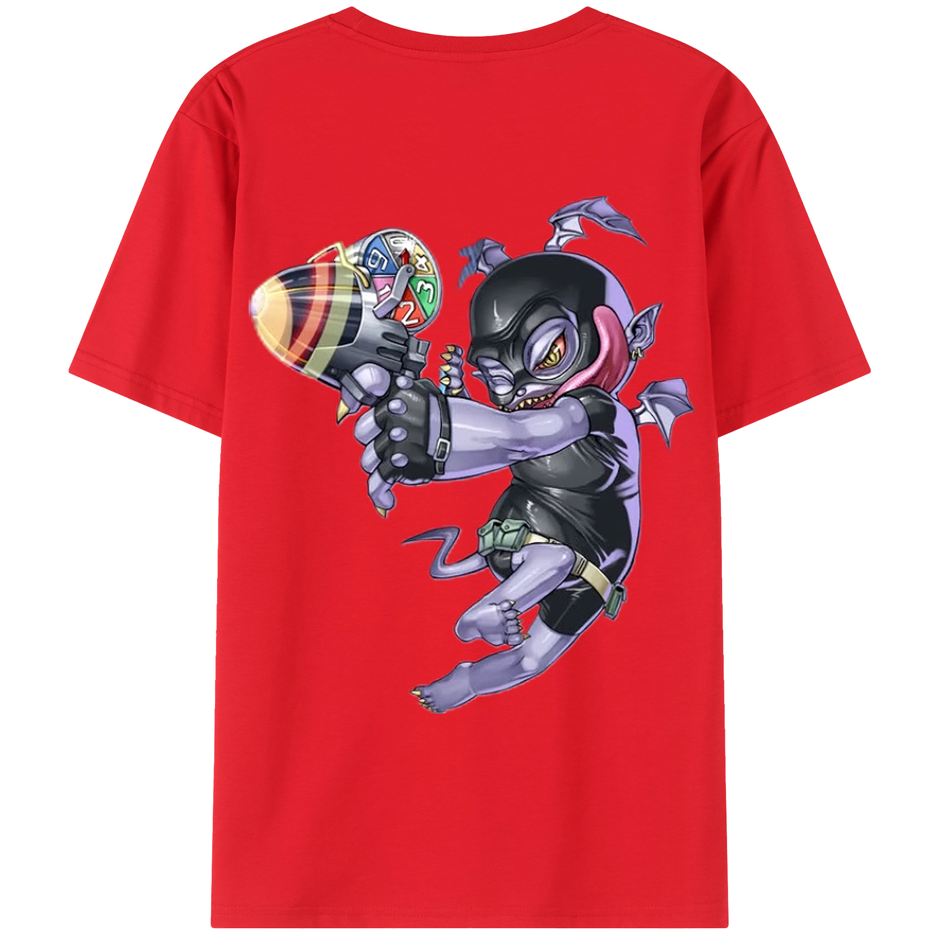 （画像用） 遊☆戯☆王 Yu-Gi-Oh! レディース半袖Tシャツ(バックプリント)