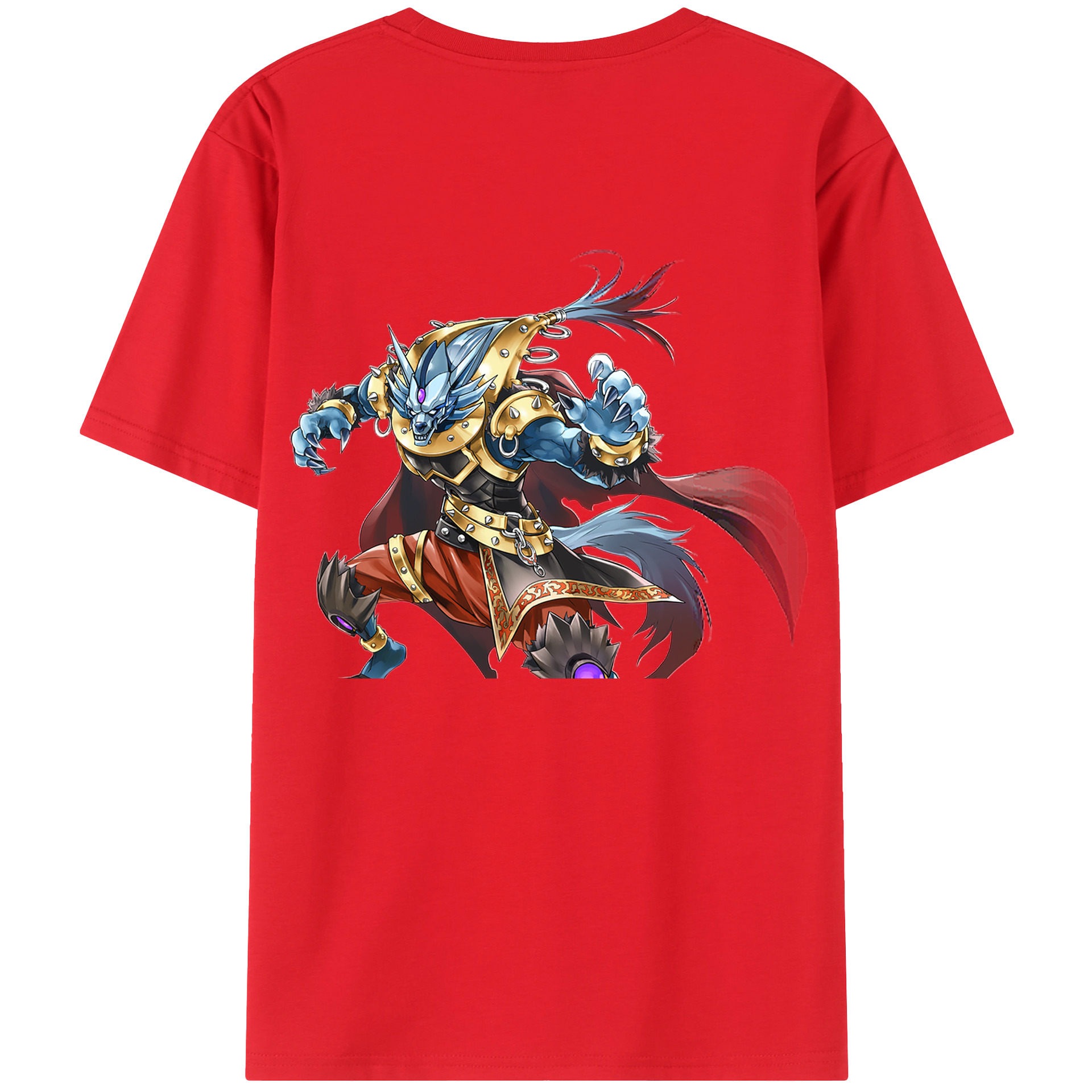 （画像用） 遊☆戯☆王 Yu-Gi-Oh! レディース半袖Tシャツ(バックプリント)