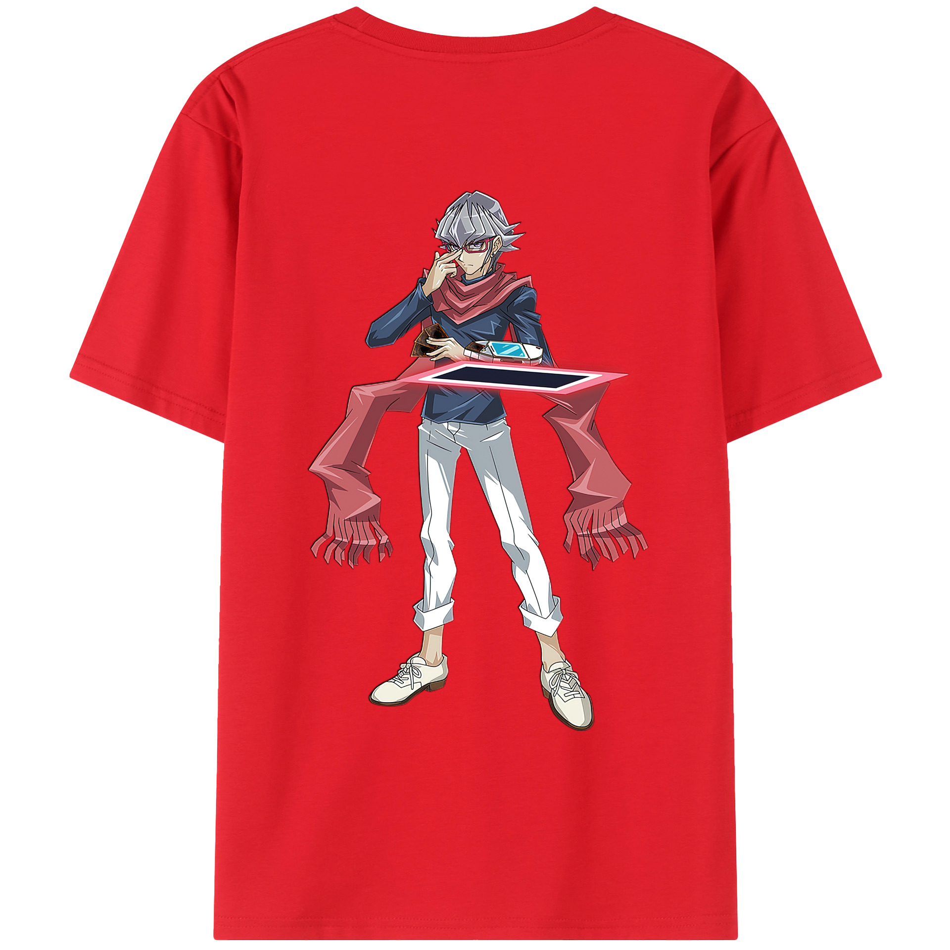 （画像用） 遊☆戯☆王 Yu-Gi-Oh! レディース半袖Tシャツ(バックプリント)
