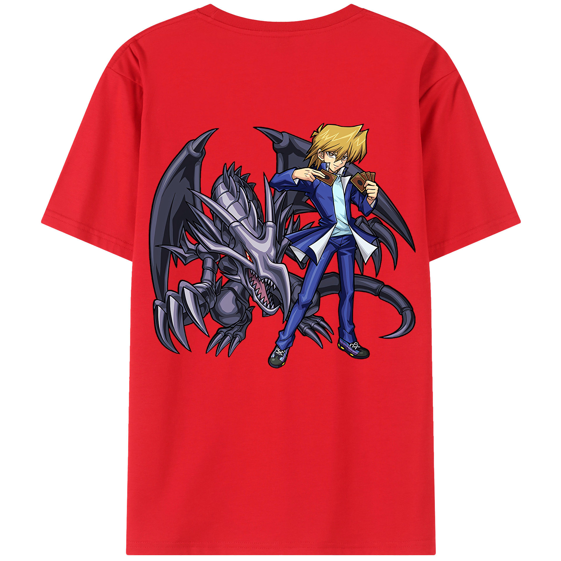 （画像用） 遊☆戯☆王 Yu-Gi-Oh! レディース半袖Tシャツ(バックプリント)