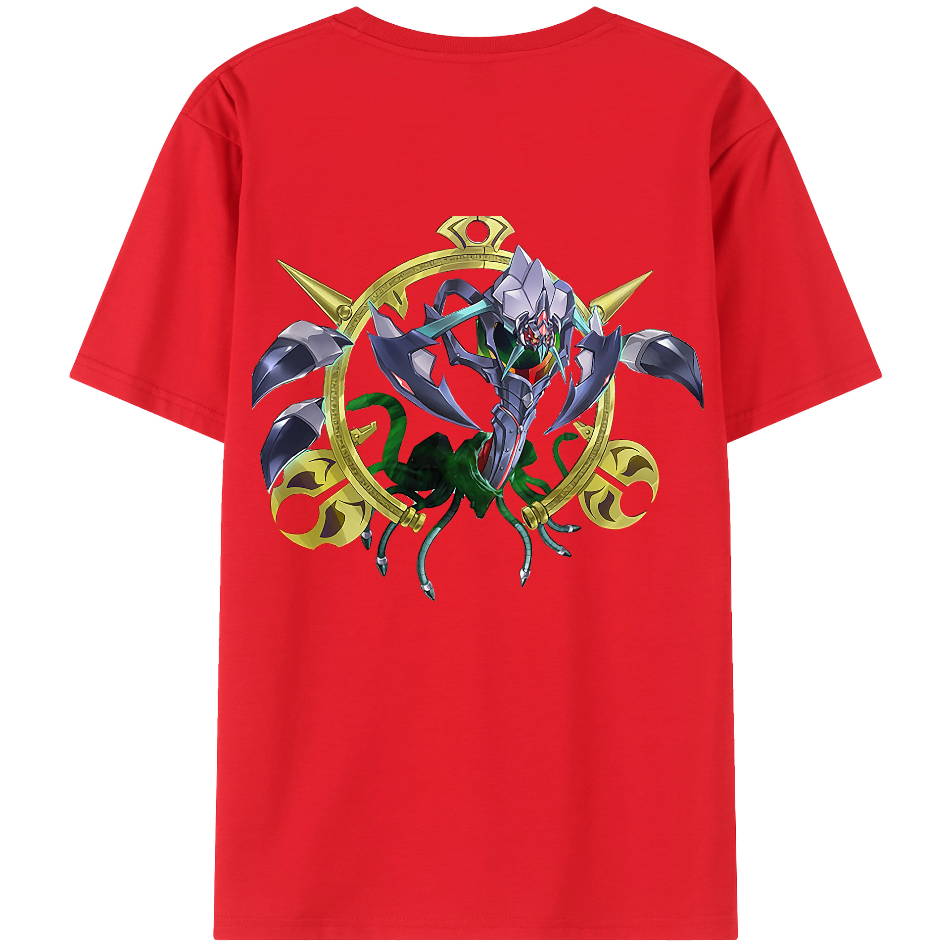 （画像用） 遊☆戯☆王 Yu-Gi-Oh! レディース半袖Tシャツ(バックプリント)