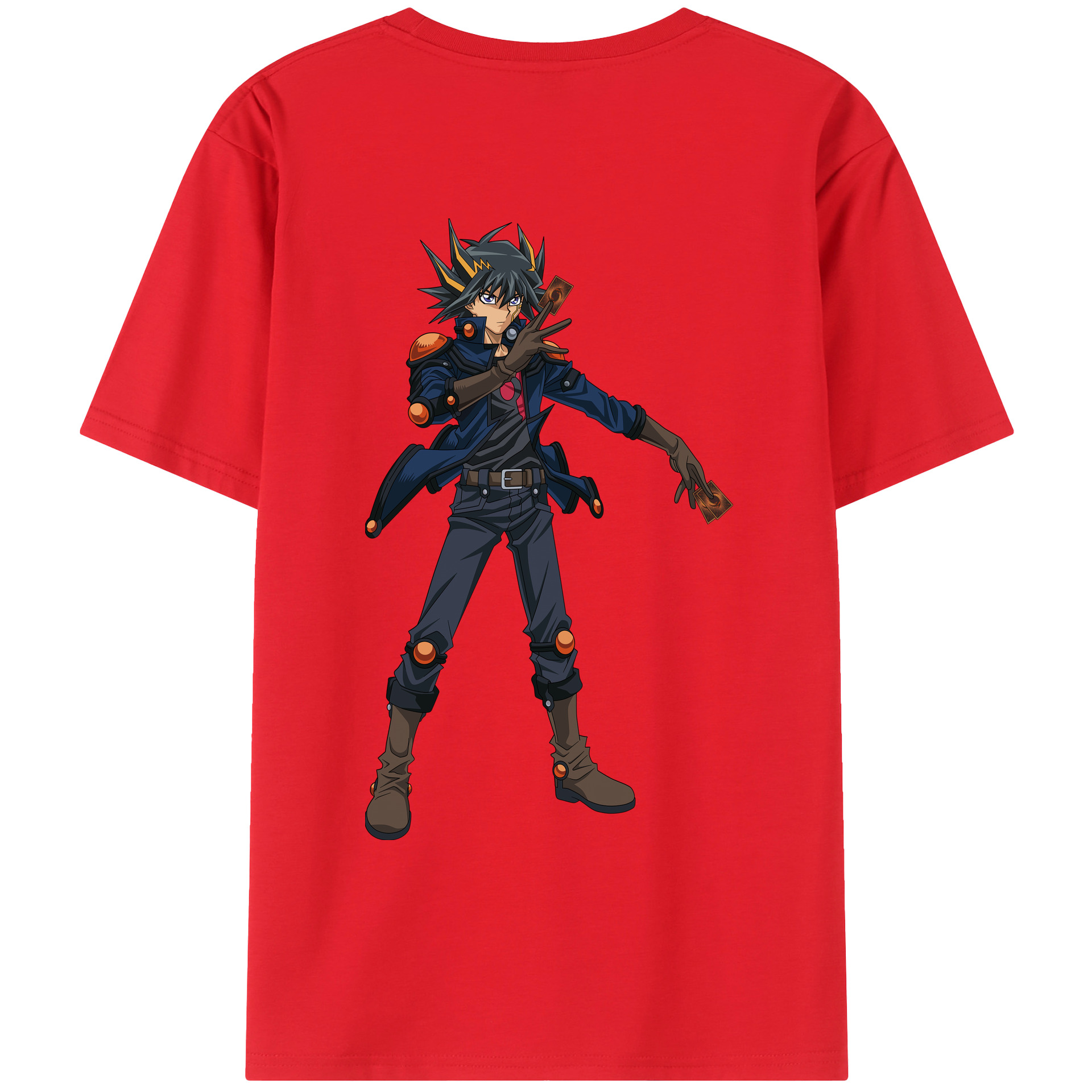 （画像用） 遊☆戯☆王 Yu-Gi-Oh! レディース半袖Tシャツ(バックプリント)