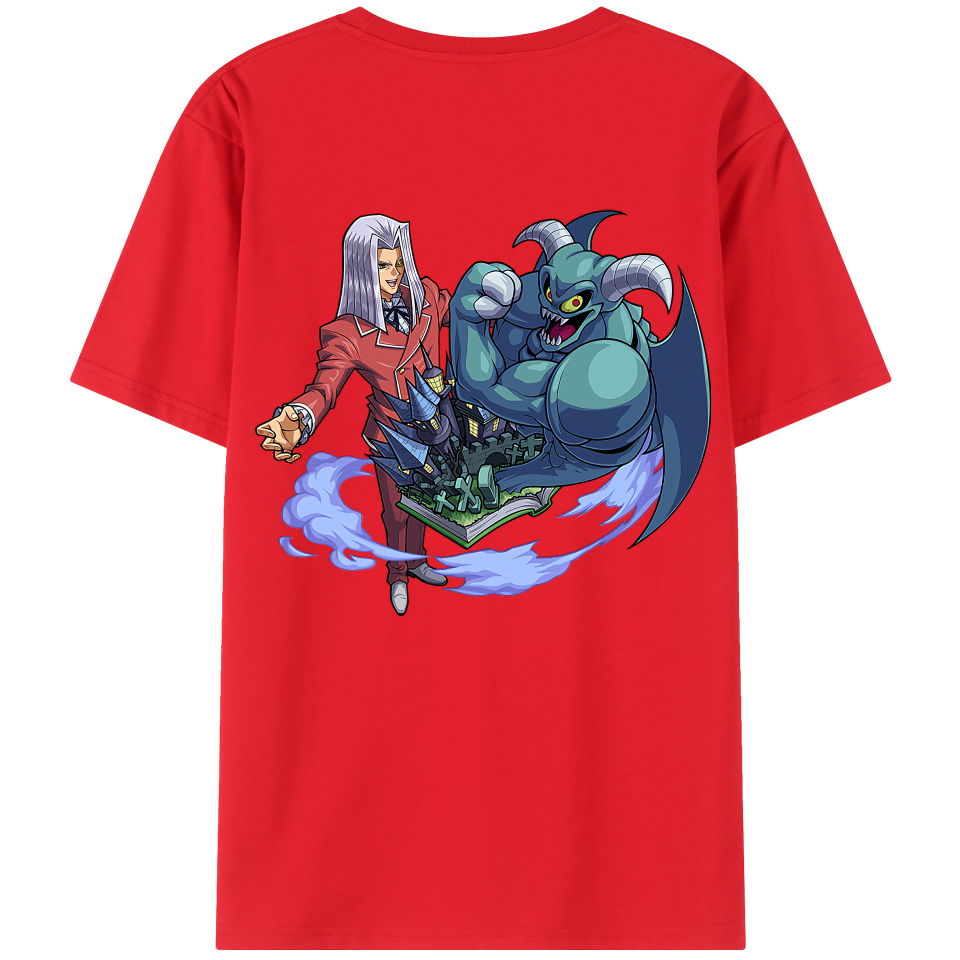 （画像用） 遊☆戯☆王 Yu-Gi-Oh! レディース半袖Tシャツ(バックプリント)