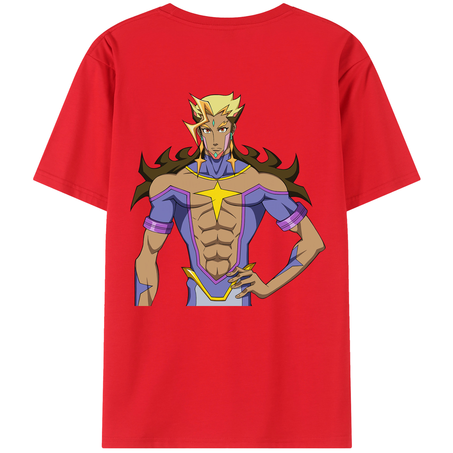 （画像用） 遊☆戯☆王 Yu-Gi-Oh! レディース半袖Tシャツ(バックプリント)