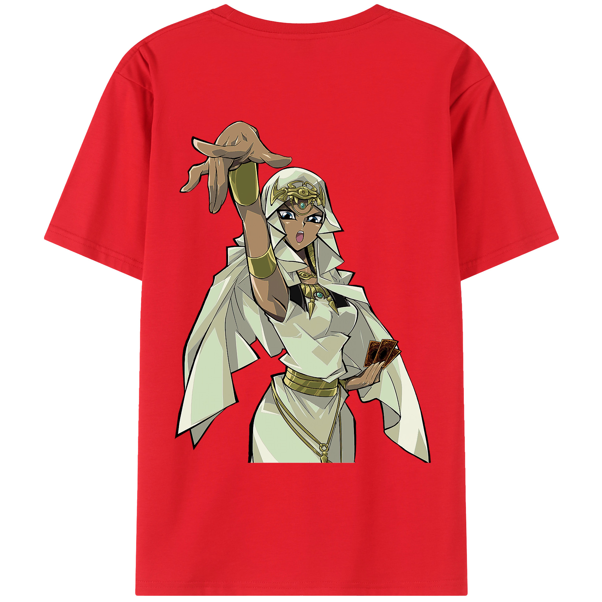 （画像用） 遊☆戯☆王 Yu-Gi-Oh! レディース半袖Tシャツ(バックプリント)