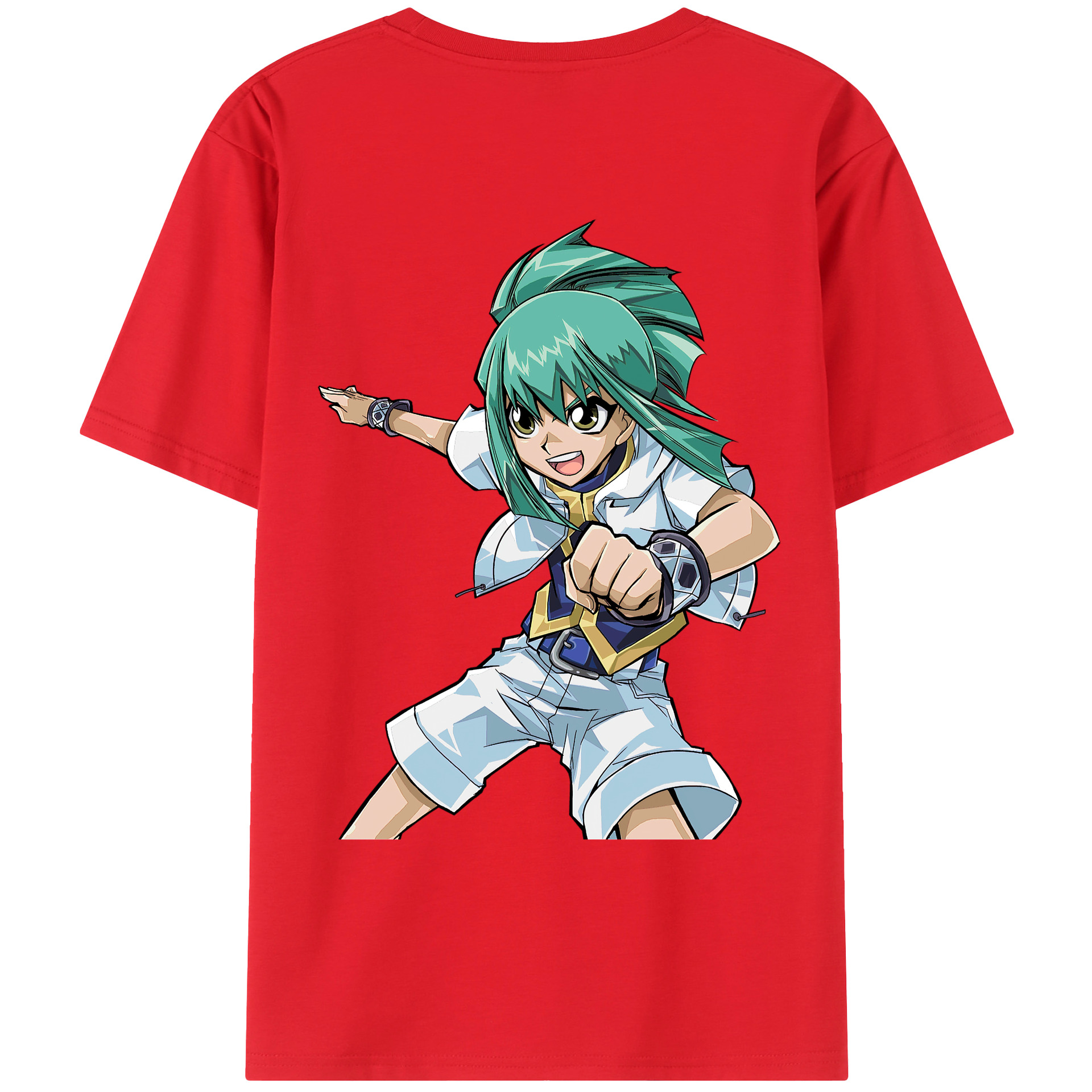 （画像用） 遊☆戯☆王 Yu-Gi-Oh! レディース半袖Tシャツ(バックプリント)