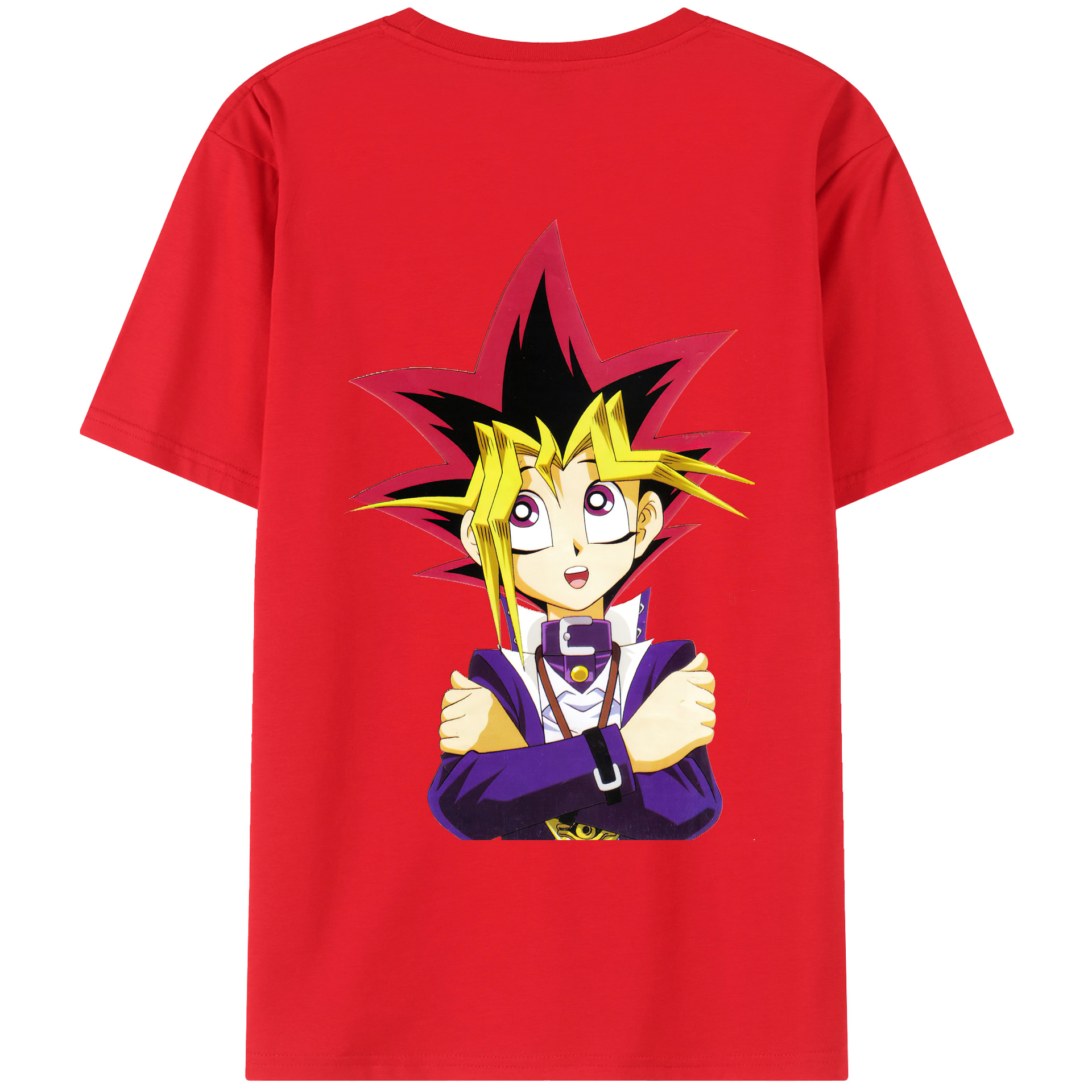 （画像用） 遊☆戯☆王 Yu-Gi-Oh! レディース半袖Tシャツ(バックプリント)