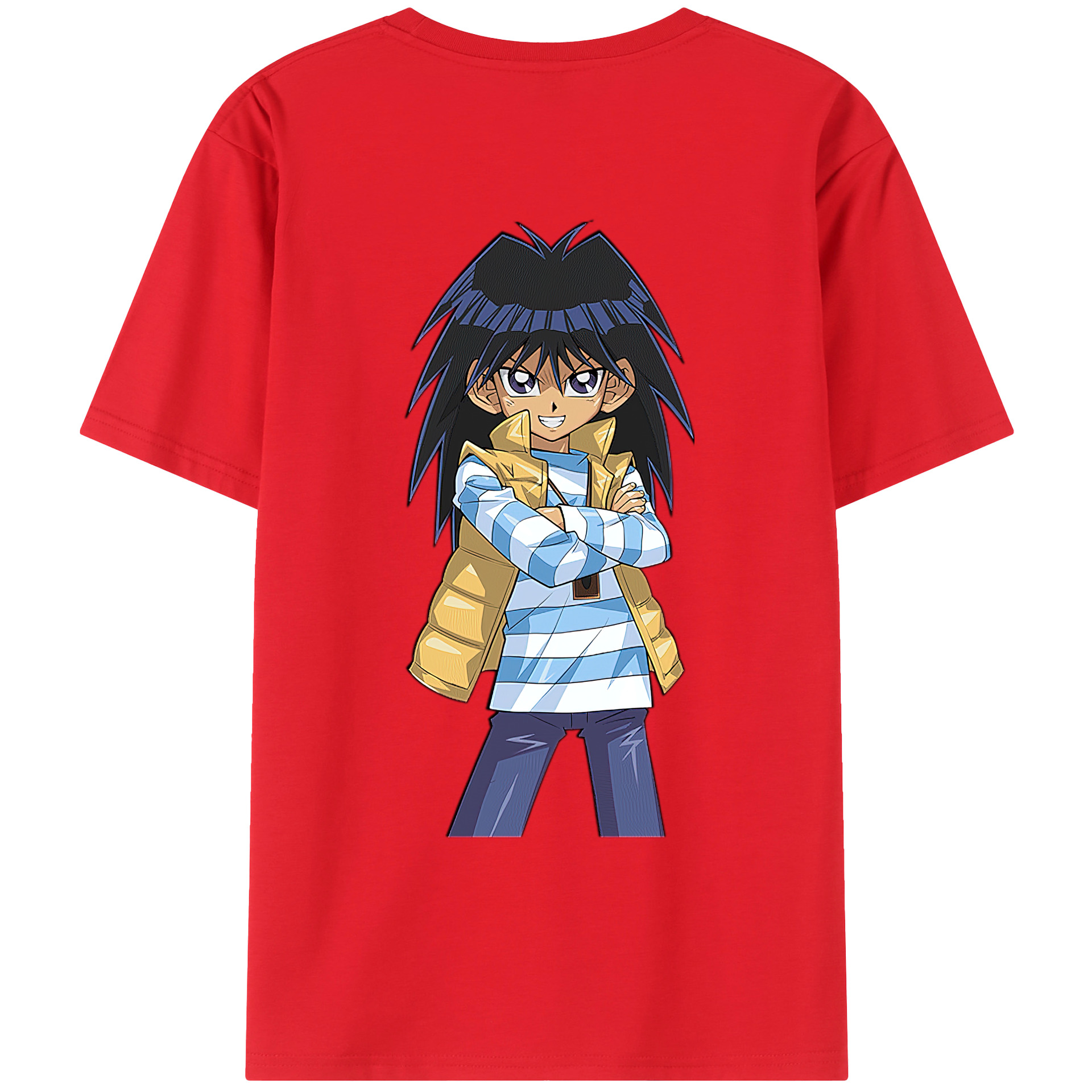 （画像用） 遊☆戯☆王 Yu-Gi-Oh! レディース半袖Tシャツ(バックプリント)