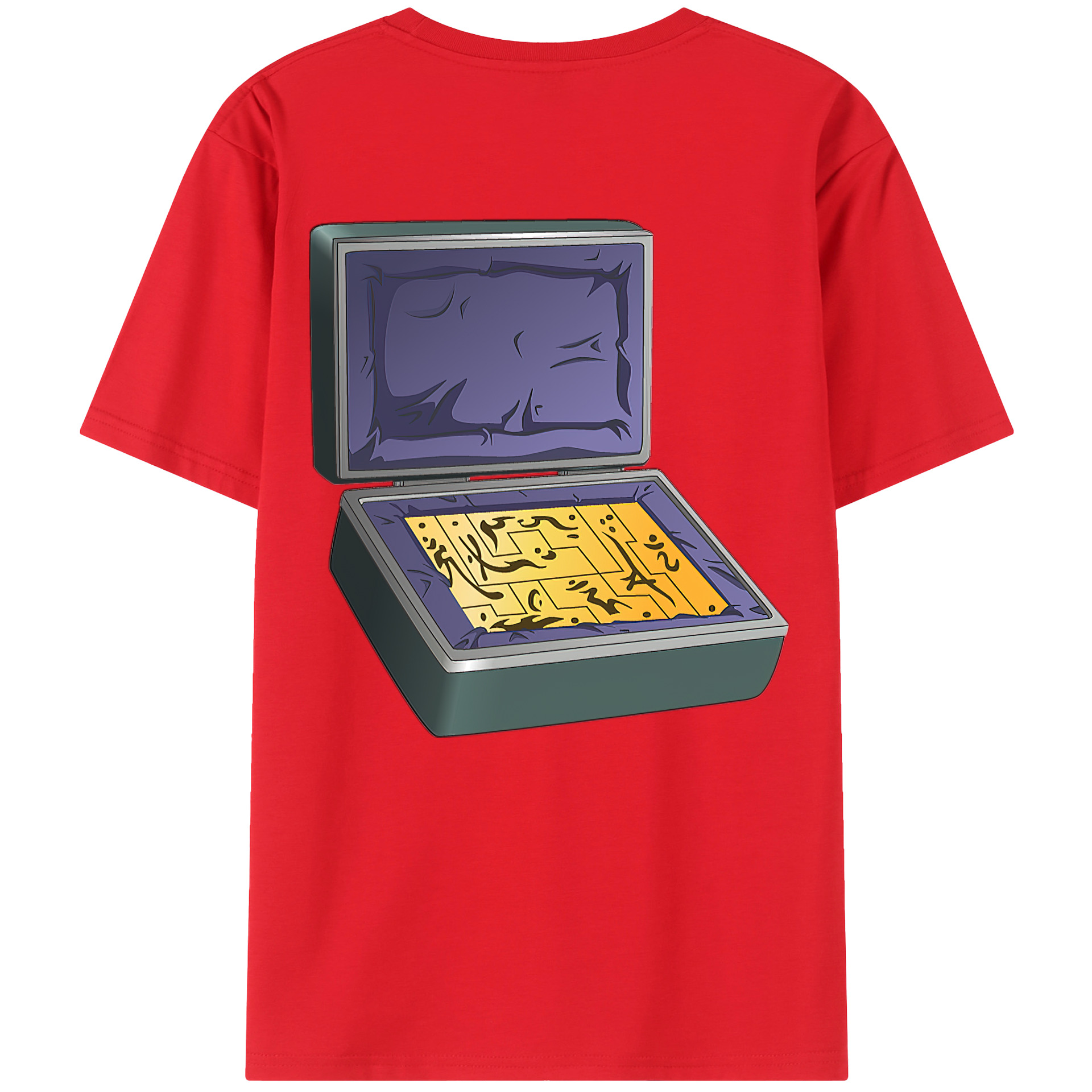（画像用） 遊☆戯☆王 Yu-Gi-Oh! レディース半袖Tシャツ(バックプリント)