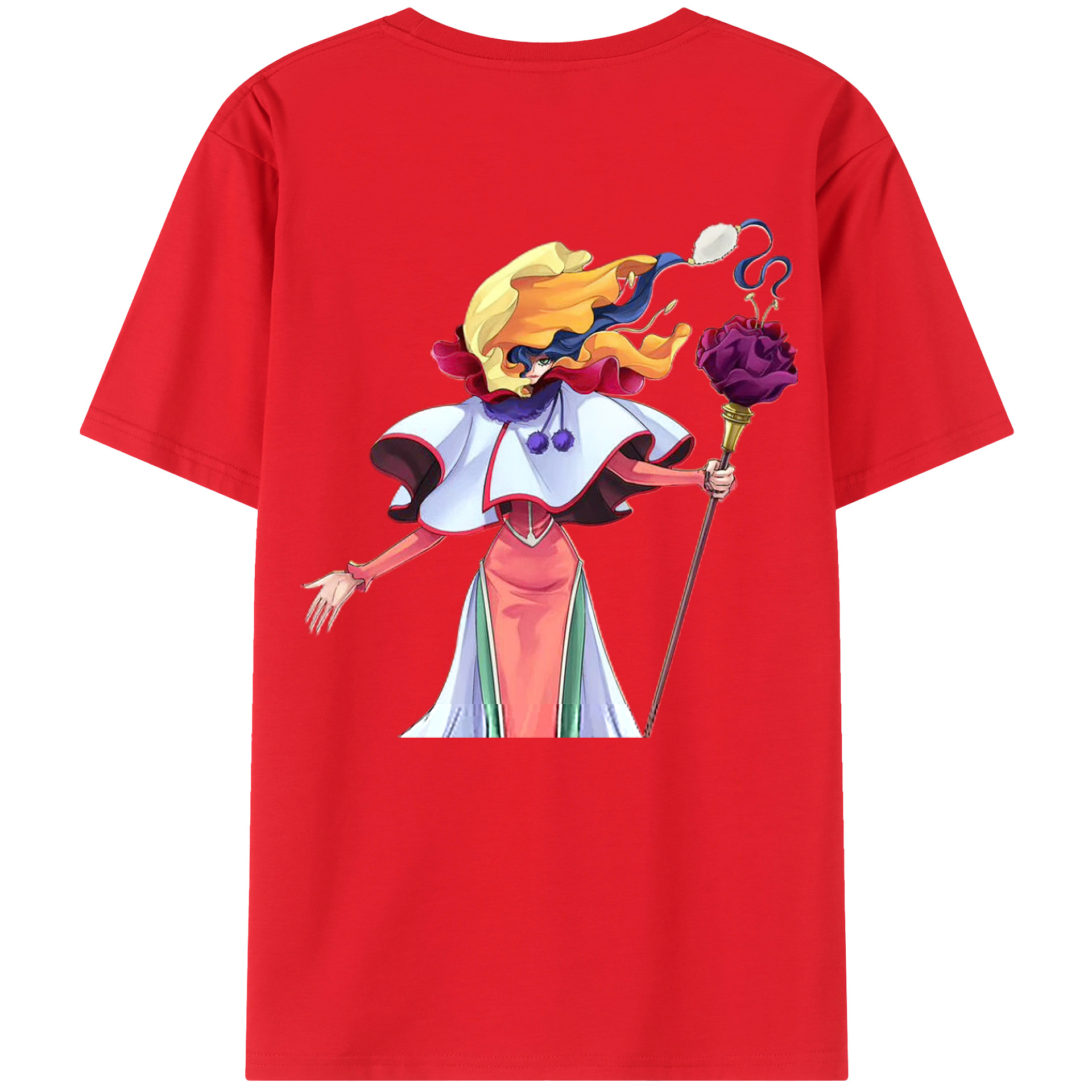 （画像用） 遊☆戯☆王 Yu-Gi-Oh! レディース半袖Tシャツ(バックプリント)