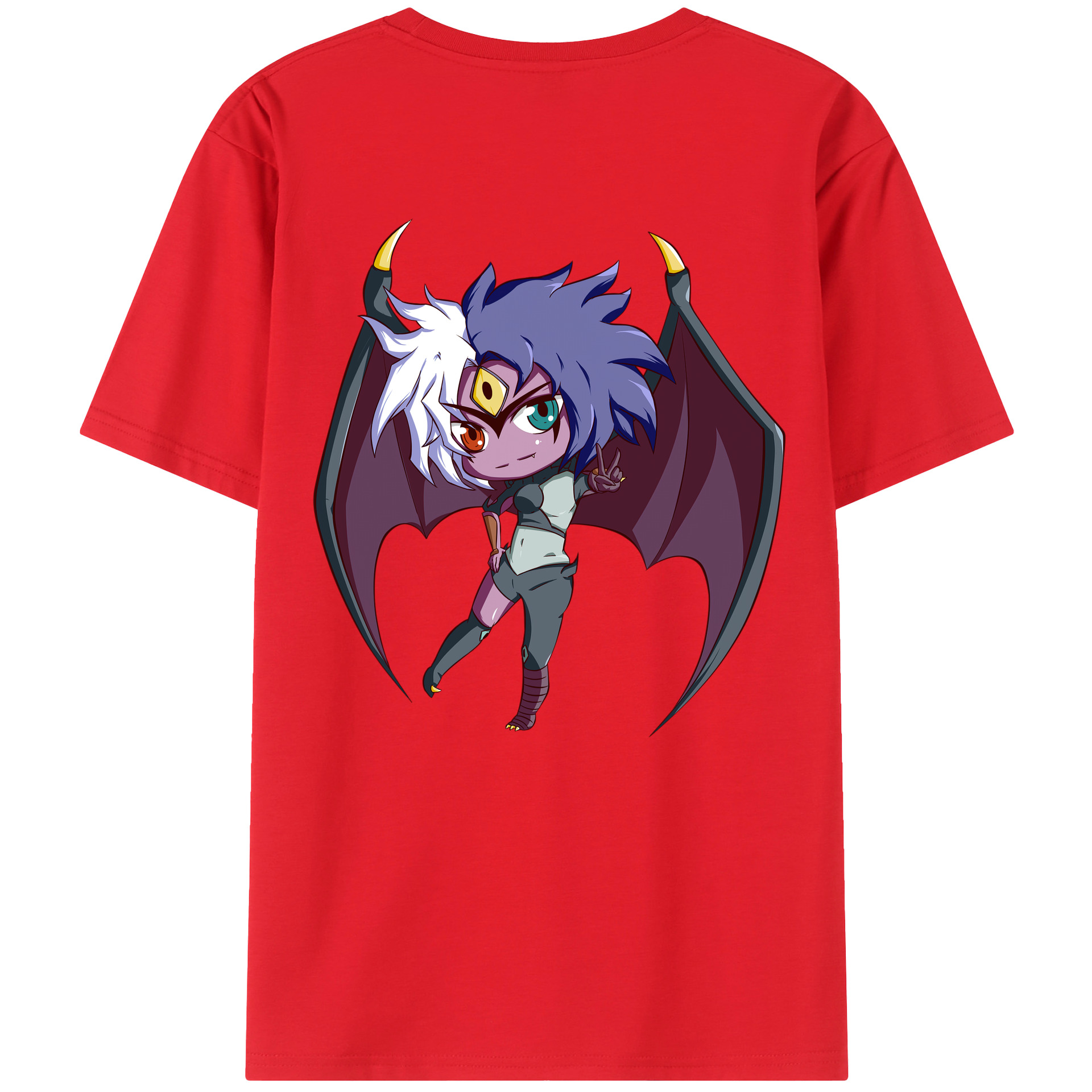 （画像用） 遊☆戯☆王 Yu-Gi-Oh! レディース半袖Tシャツ(バックプリント)