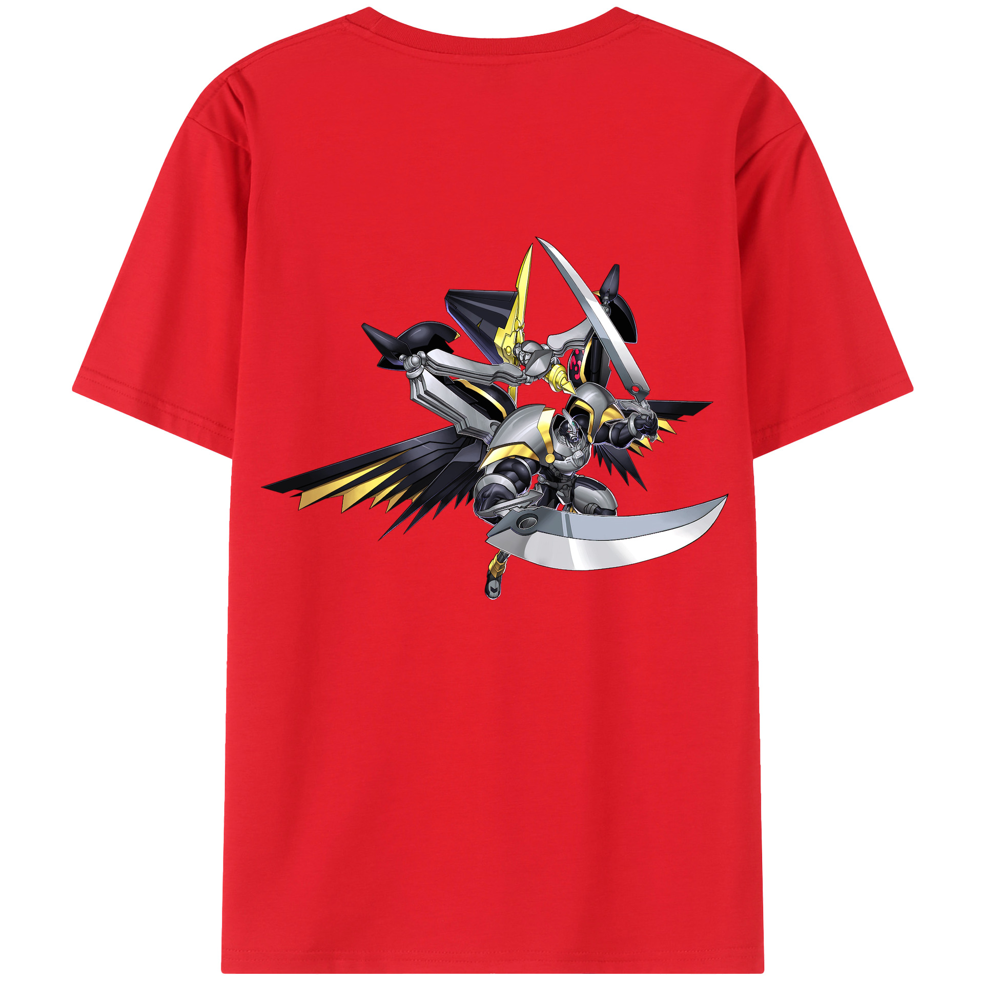 （画像用） 遊☆戯☆王 Yu-Gi-Oh! レディース半袖Tシャツ(バックプリント)