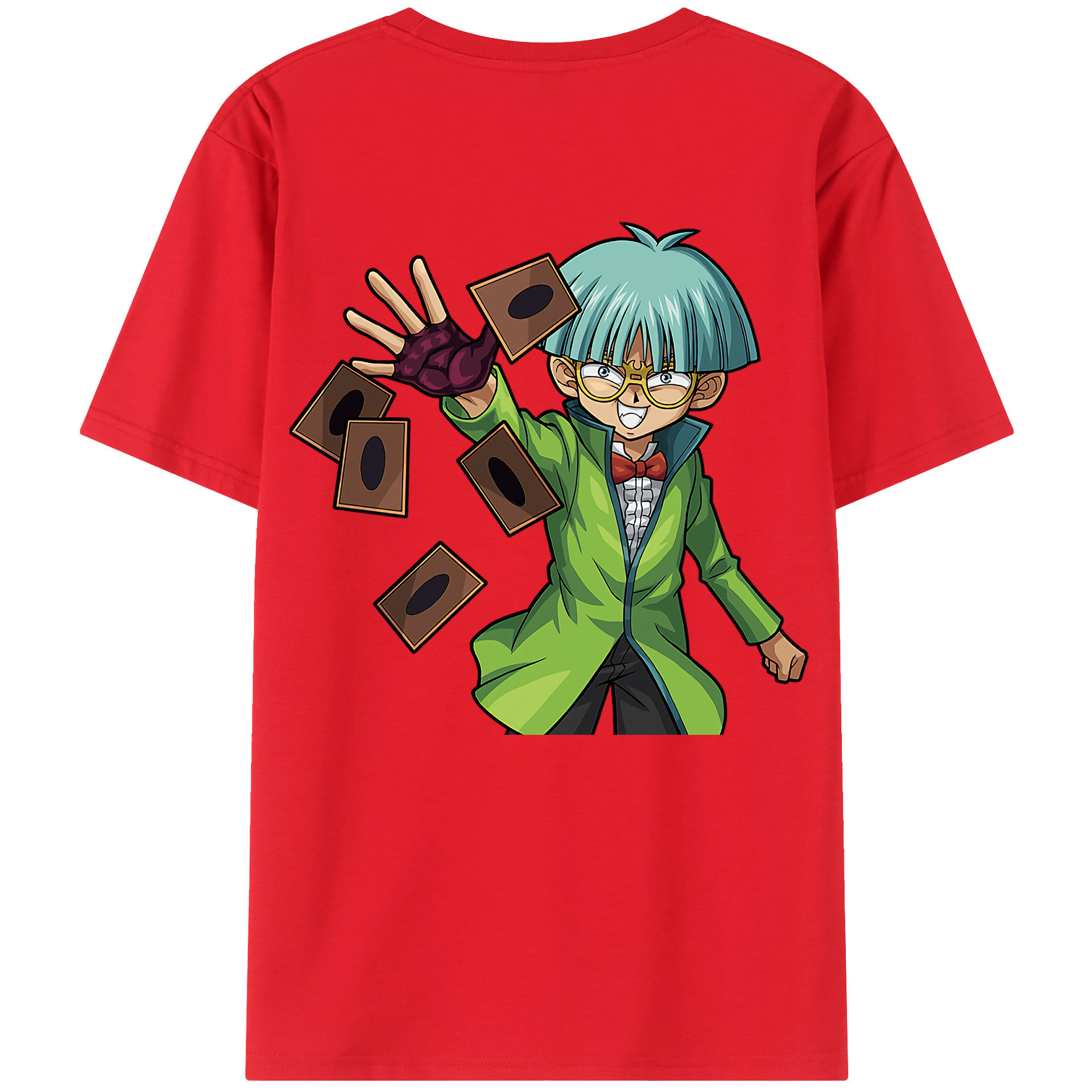 （画像用） 遊☆戯☆王 Yu-Gi-Oh! レディース半袖Tシャツ(バックプリント)