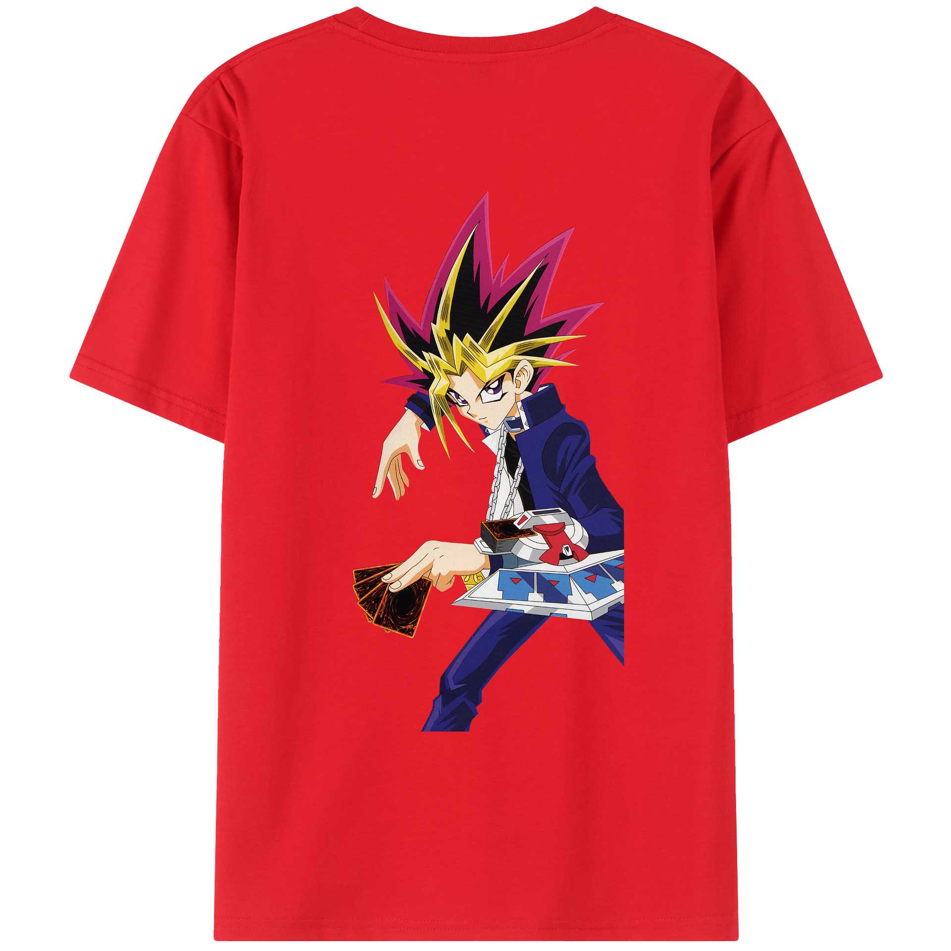 （画像用） 遊☆戯☆王 Yu-Gi-Oh! レディース半袖Tシャツ(バックプリント)