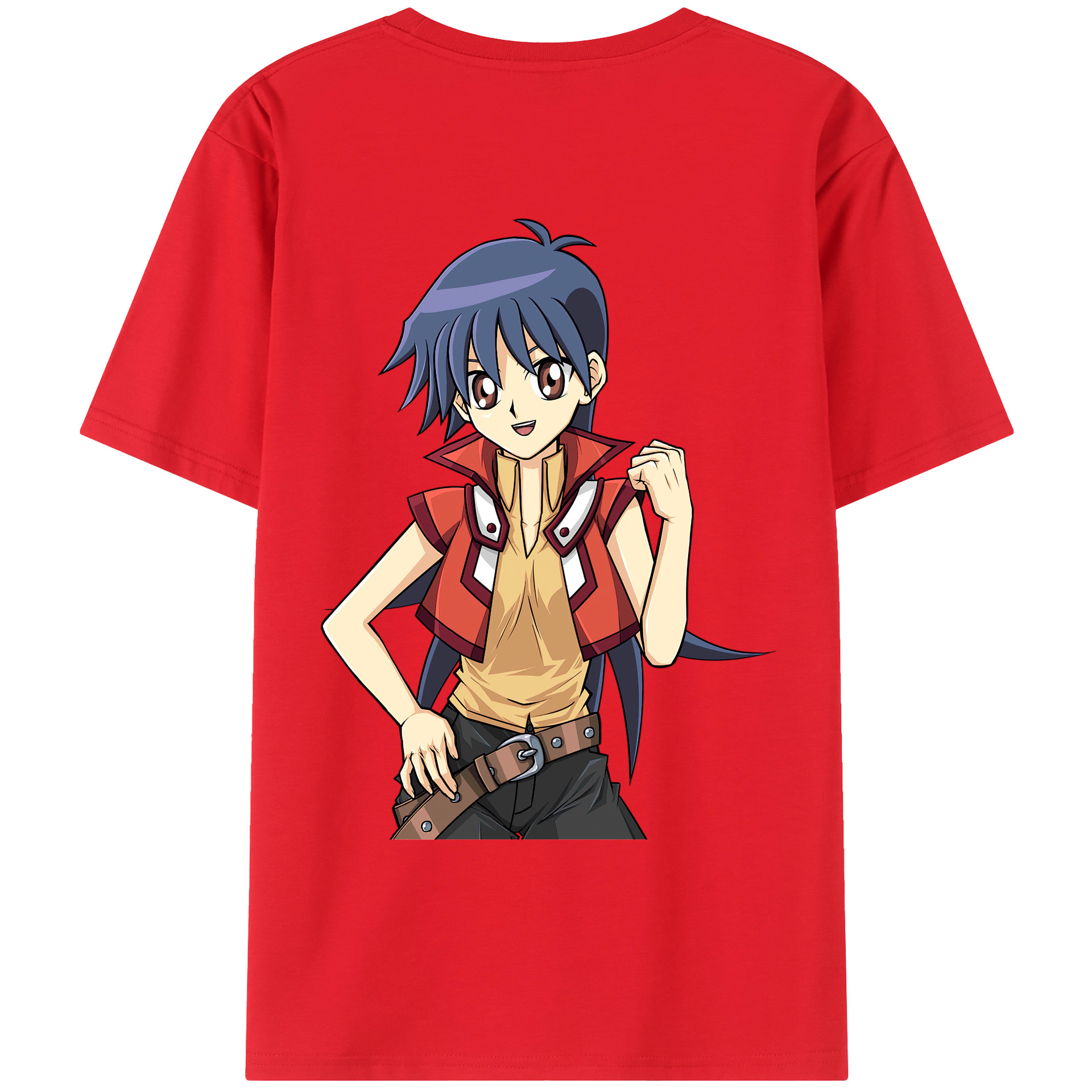 遊☆戯☆王 Yu-Gi-Oh! レディース半袖Tシャツ(バックプリント)
