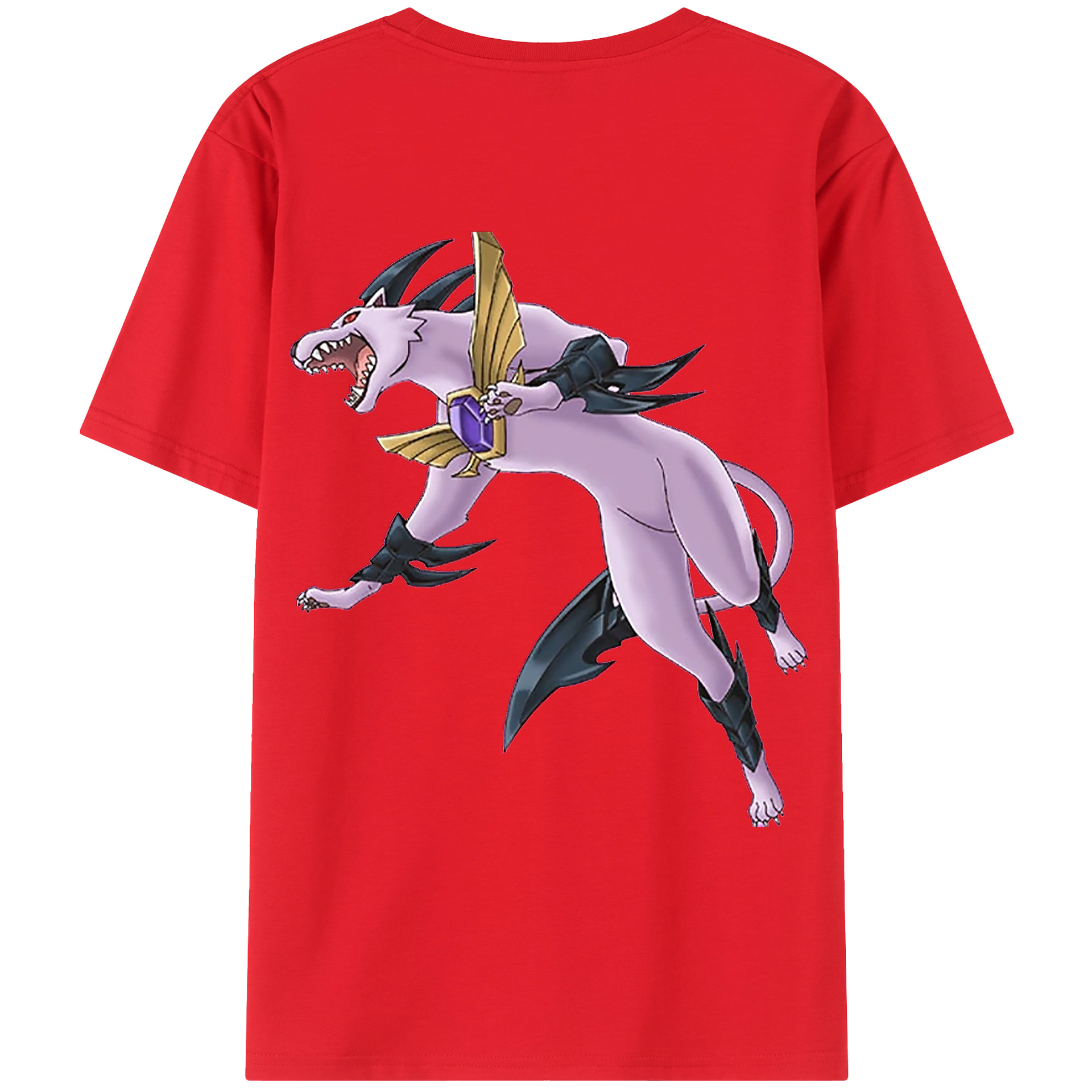 遊☆戯☆王 Yu-Gi-Oh! レディース半袖Tシャツ(バックプリント)