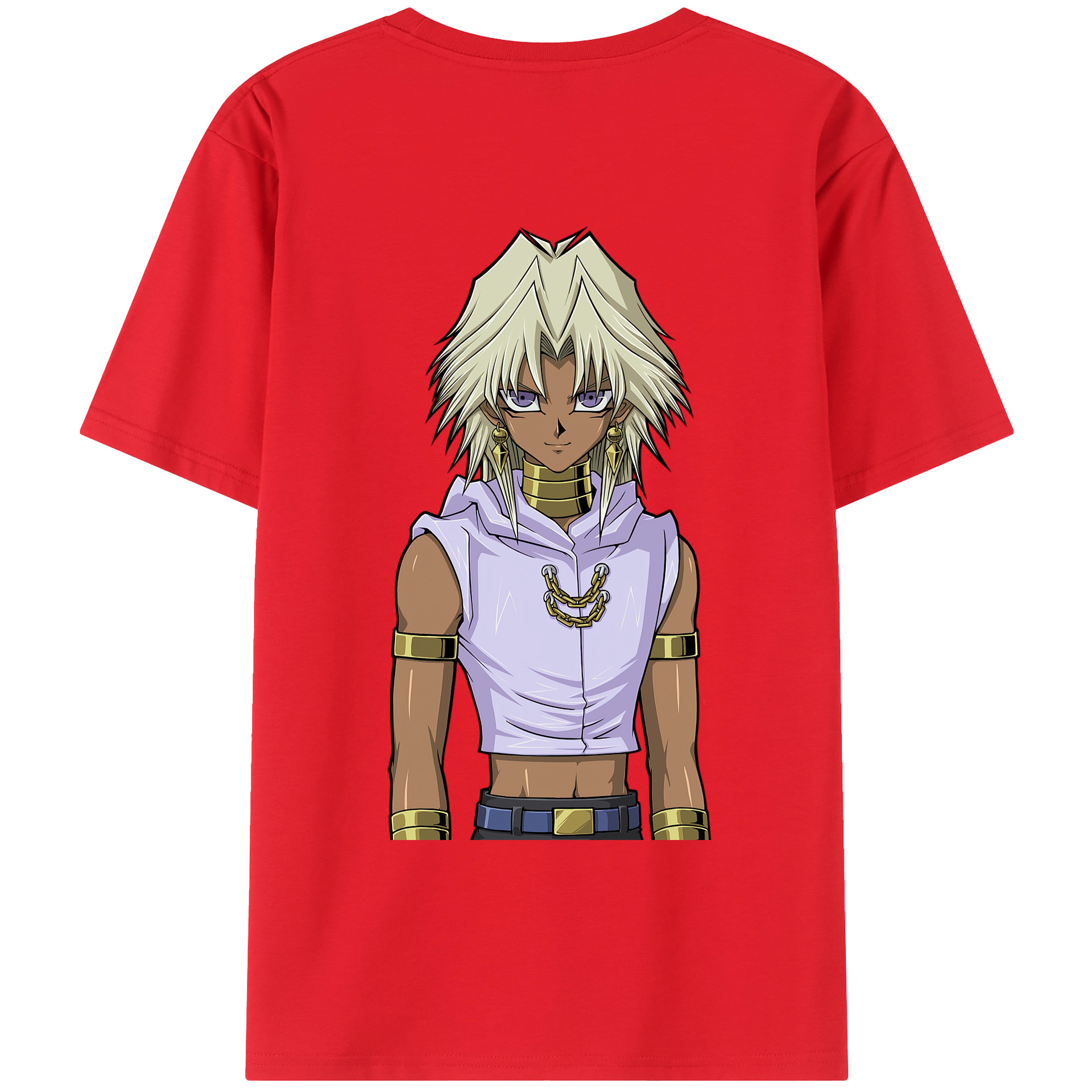 遊☆戯☆王 Yu-Gi-Oh! レディース半袖Tシャツ(バックプリント)