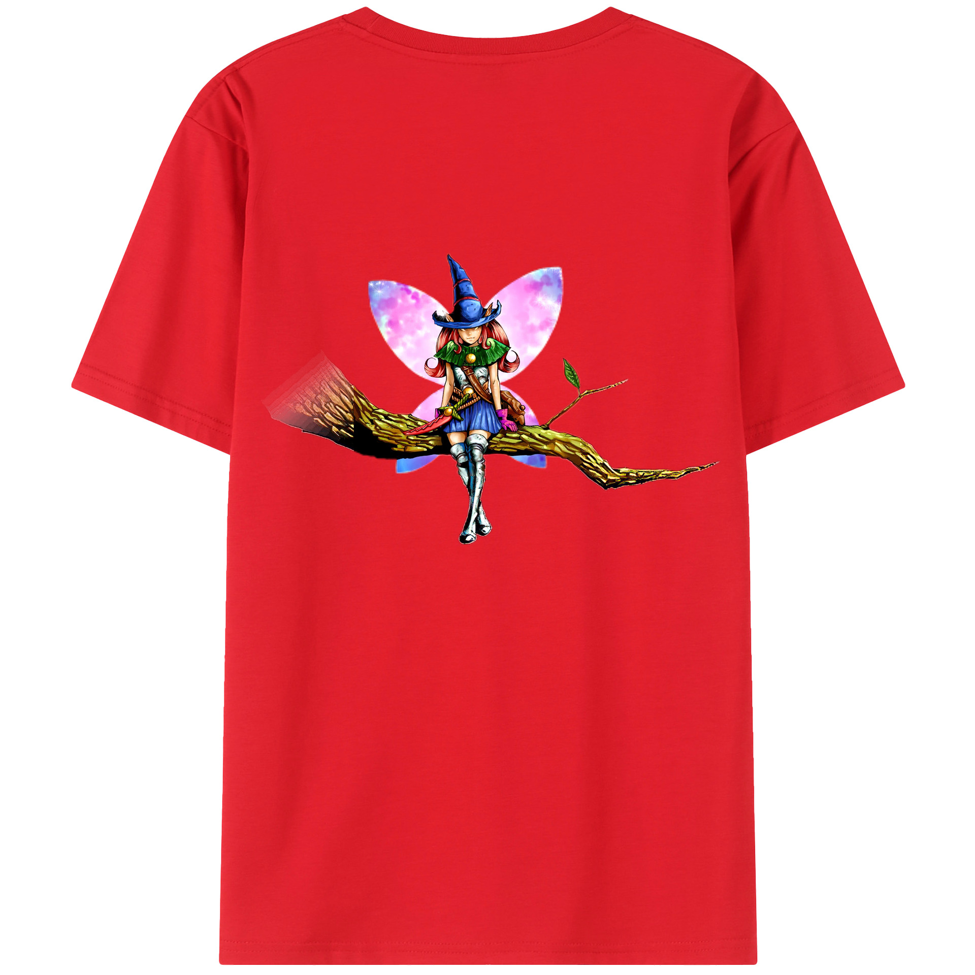 （画像用） 遊☆戯☆王 Yu-Gi-Oh! レディース半袖Tシャツ(バックプリント)