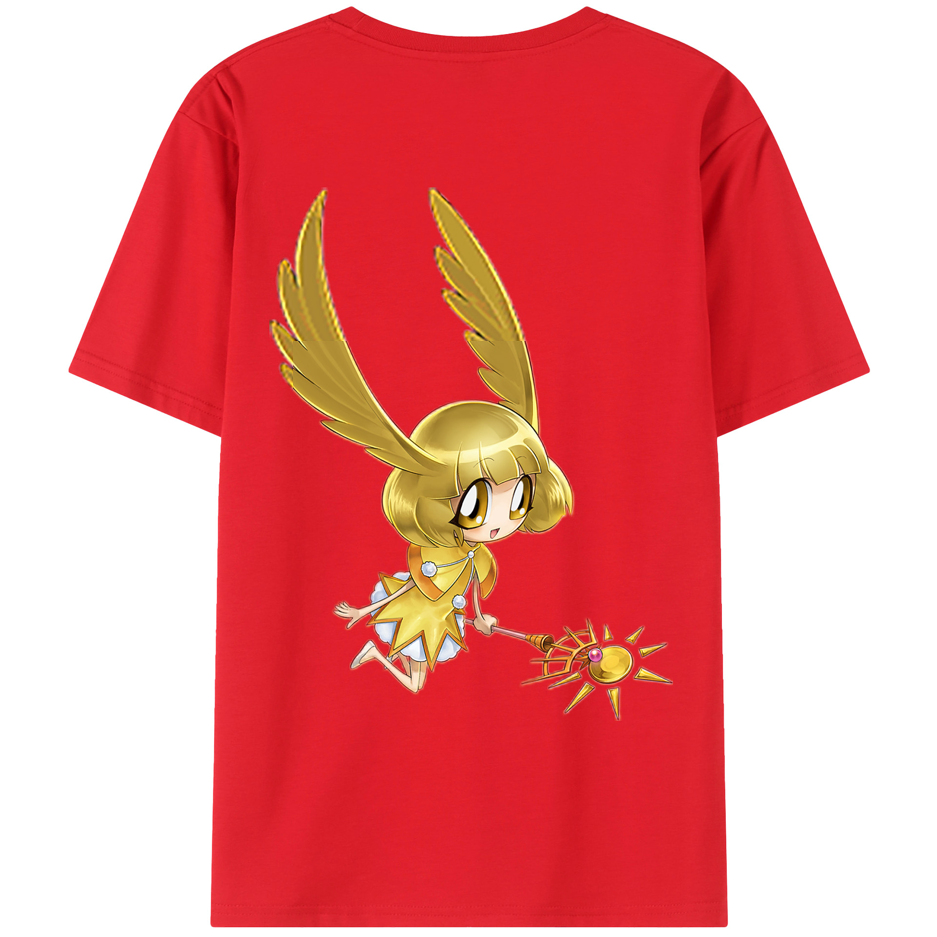 （画像用） 遊☆戯☆王 Yu-Gi-Oh! レディース半袖Tシャツ(バックプリント)