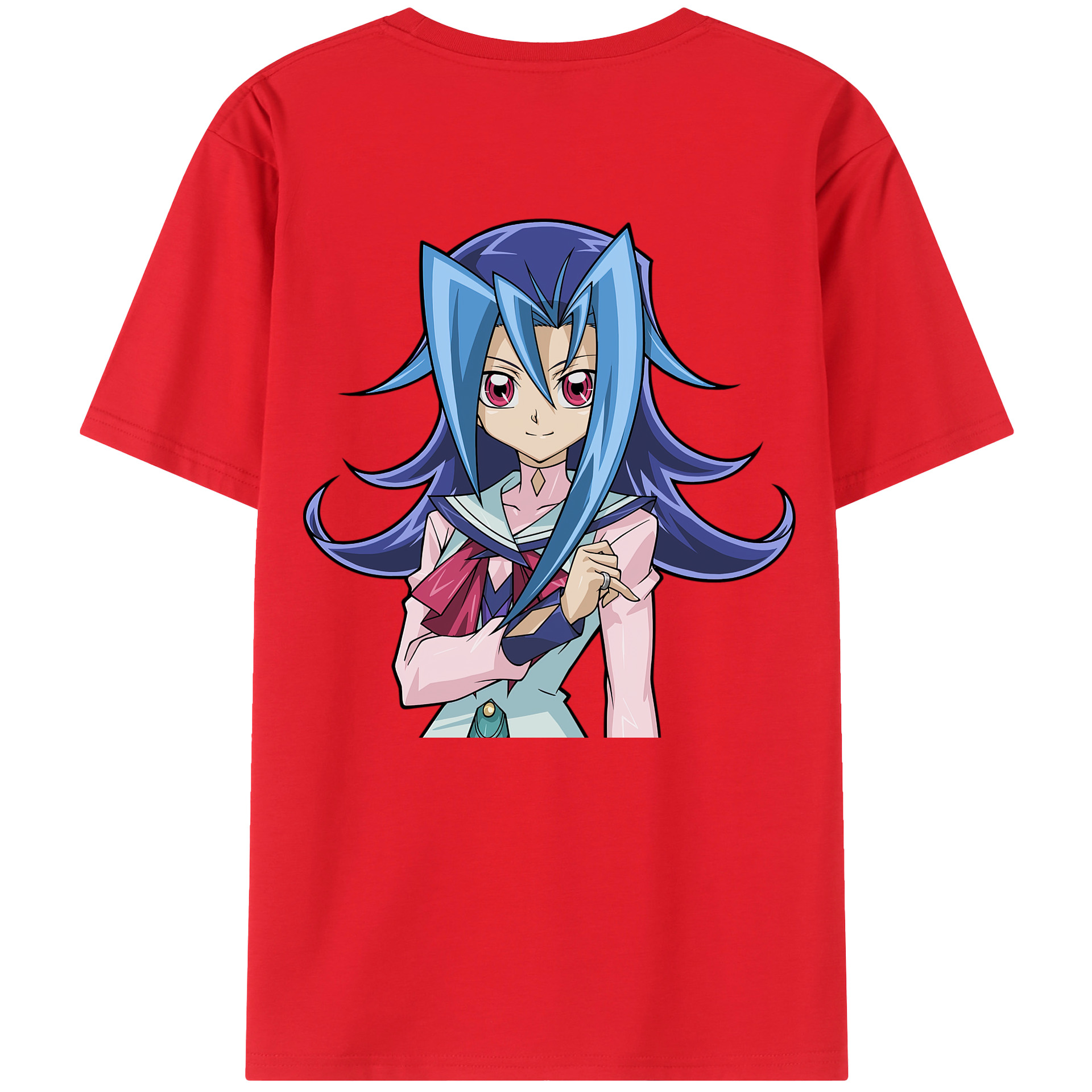 （画像用） 遊☆戯☆王 Yu-Gi-Oh! レディース半袖Tシャツ(バックプリント)