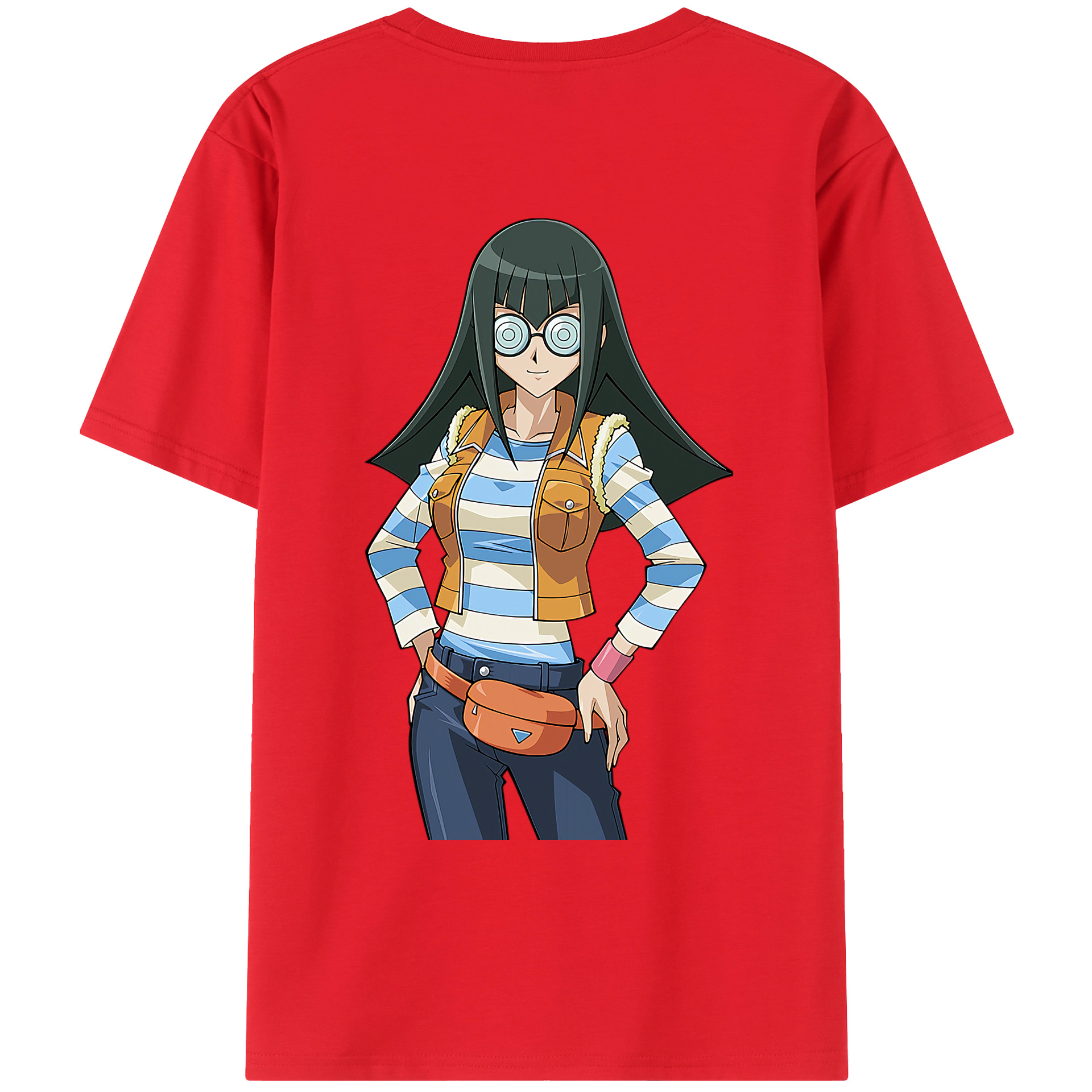 （画像用） 遊☆戯☆王 Yu-Gi-Oh! レディース半袖Tシャツ(バックプリント)