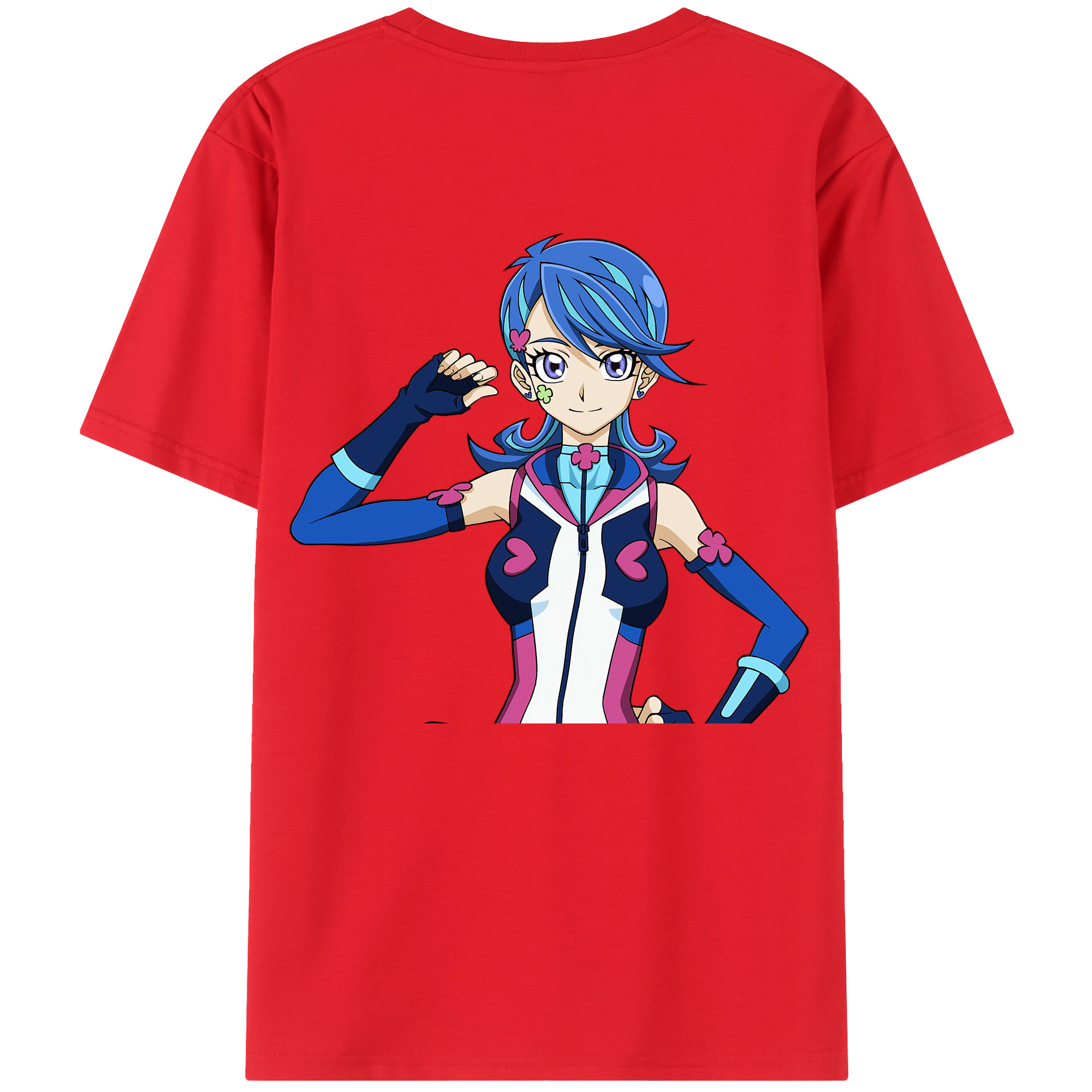 （画像用） 遊☆戯☆王 Yu-Gi-Oh! レディース半袖Tシャツ(バックプリント)